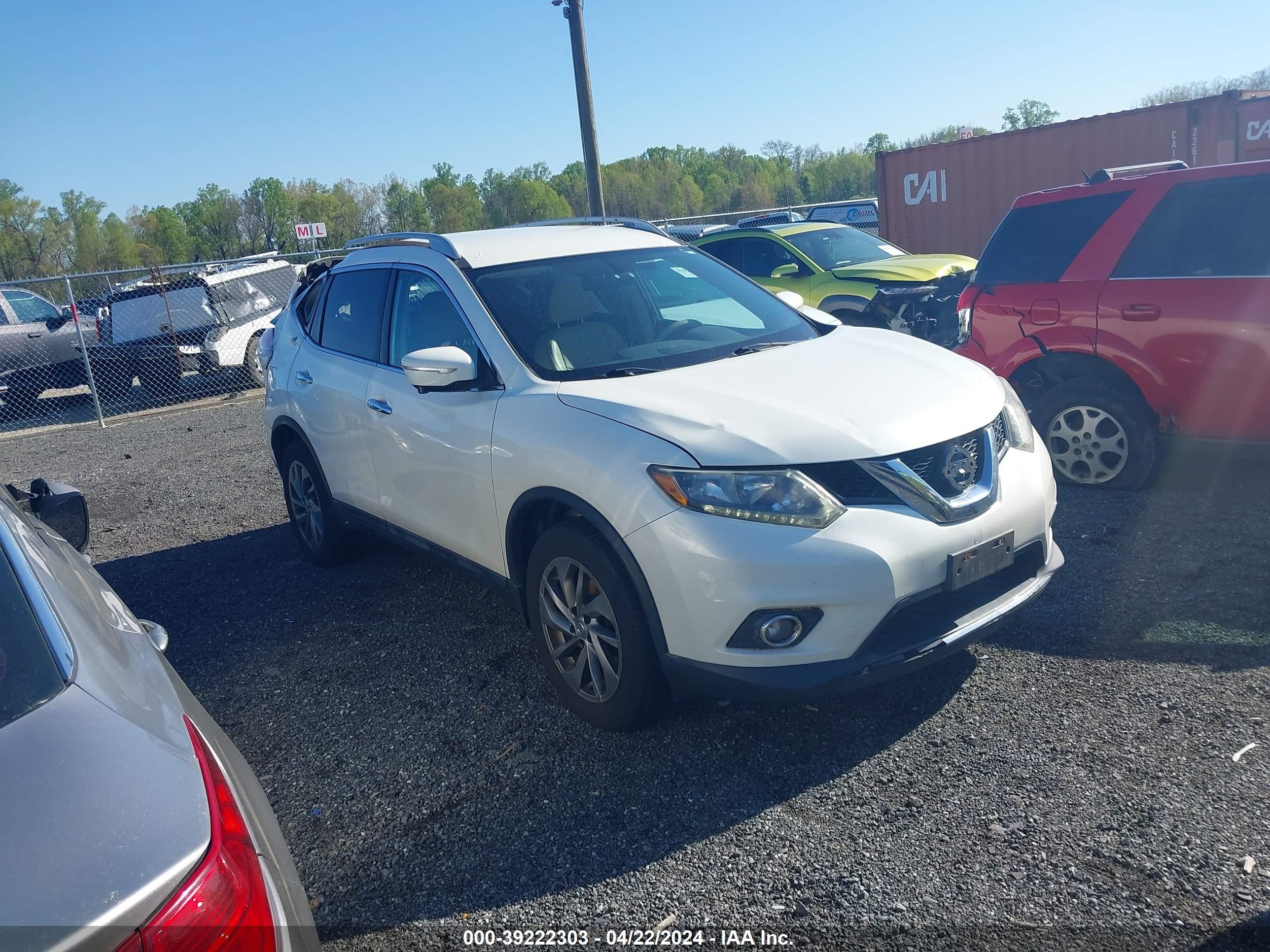 NISSAN ROGUE 2015 5n1at2mv2fc808897