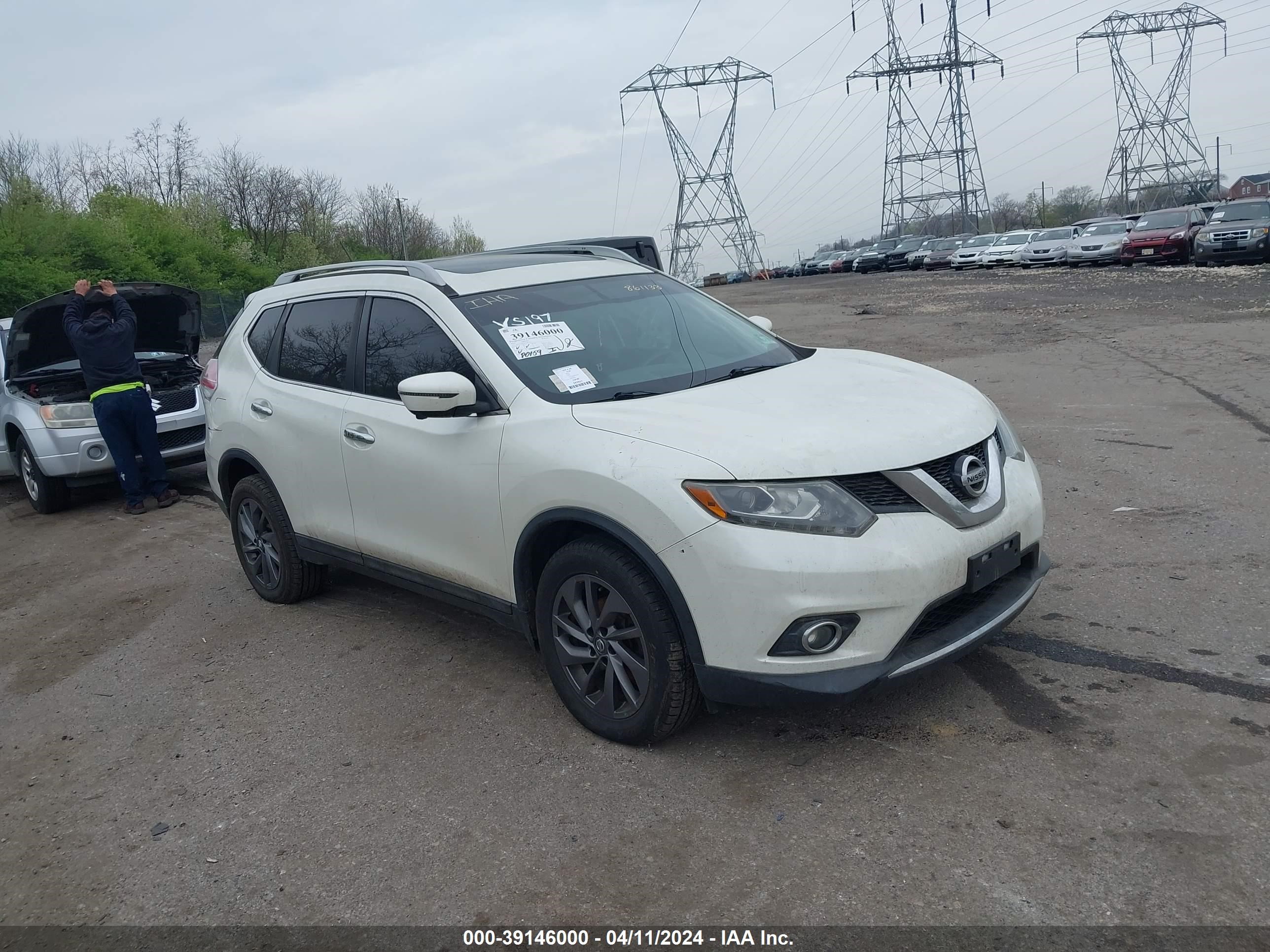 NISSAN ROGUE 2016 5n1at2mv2gc861133