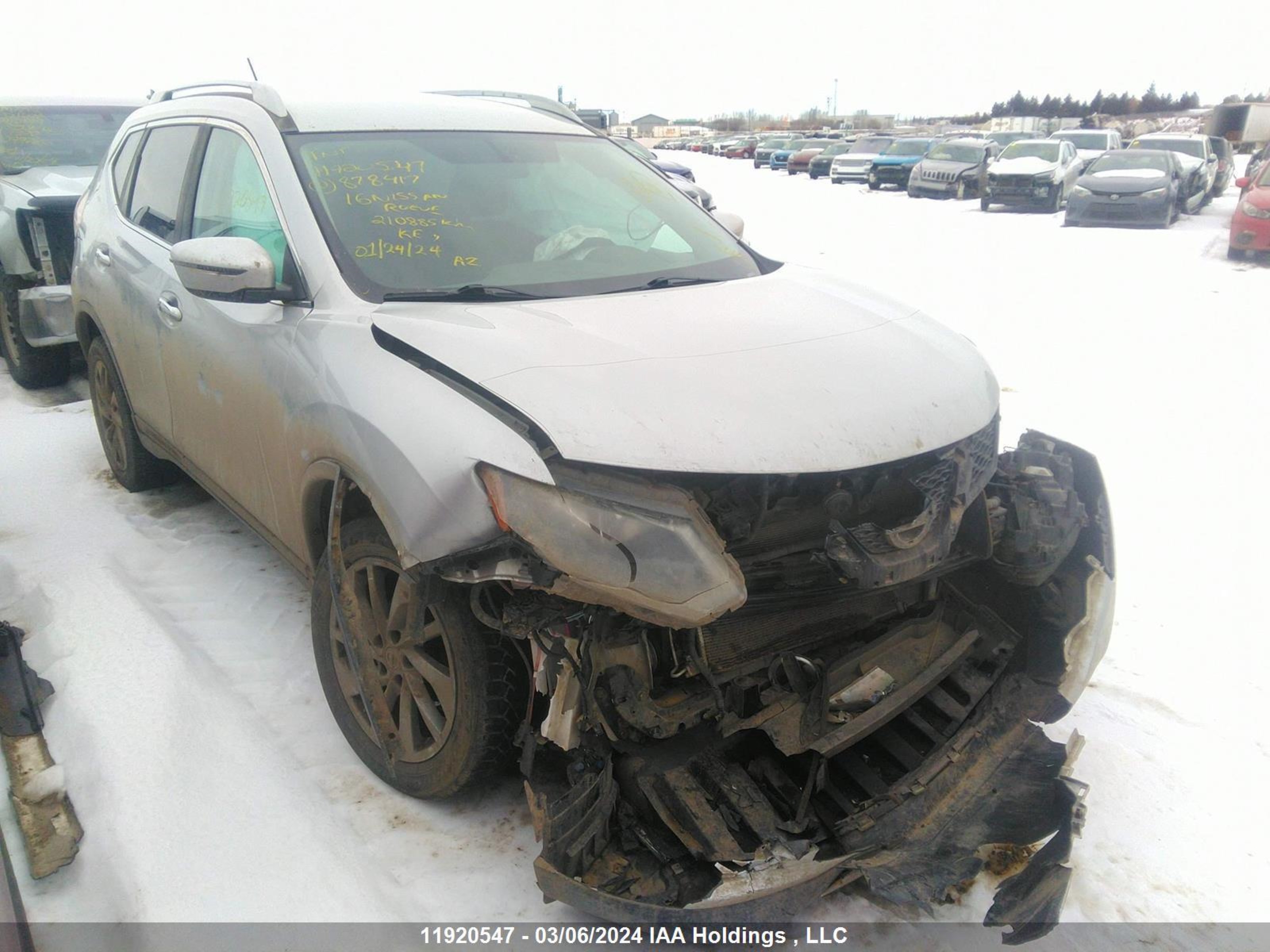 NISSAN ROGUE 2016 5n1at2mv2gc878417