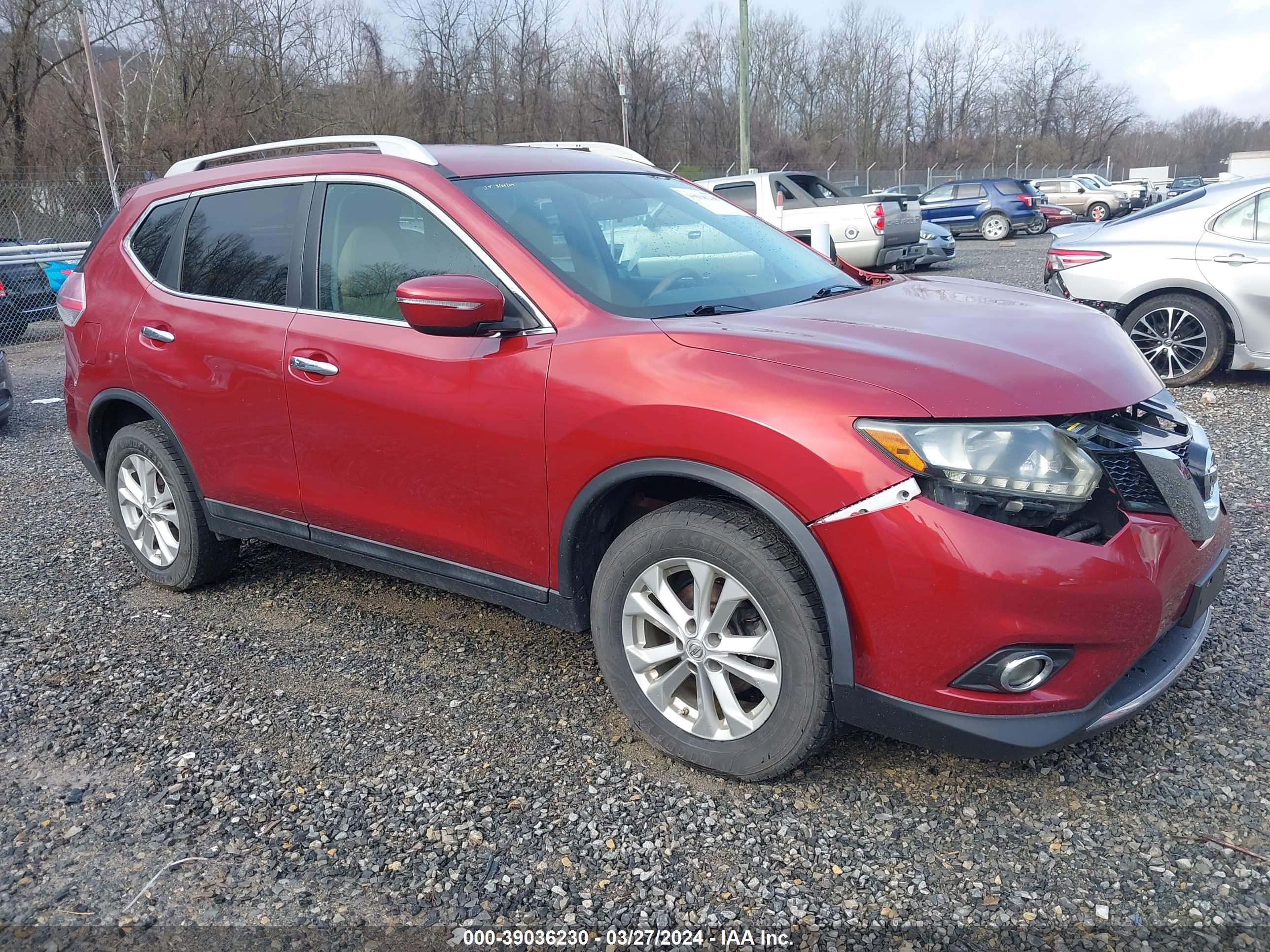 NISSAN ROGUE 2015 5n1at2mv3fc894723