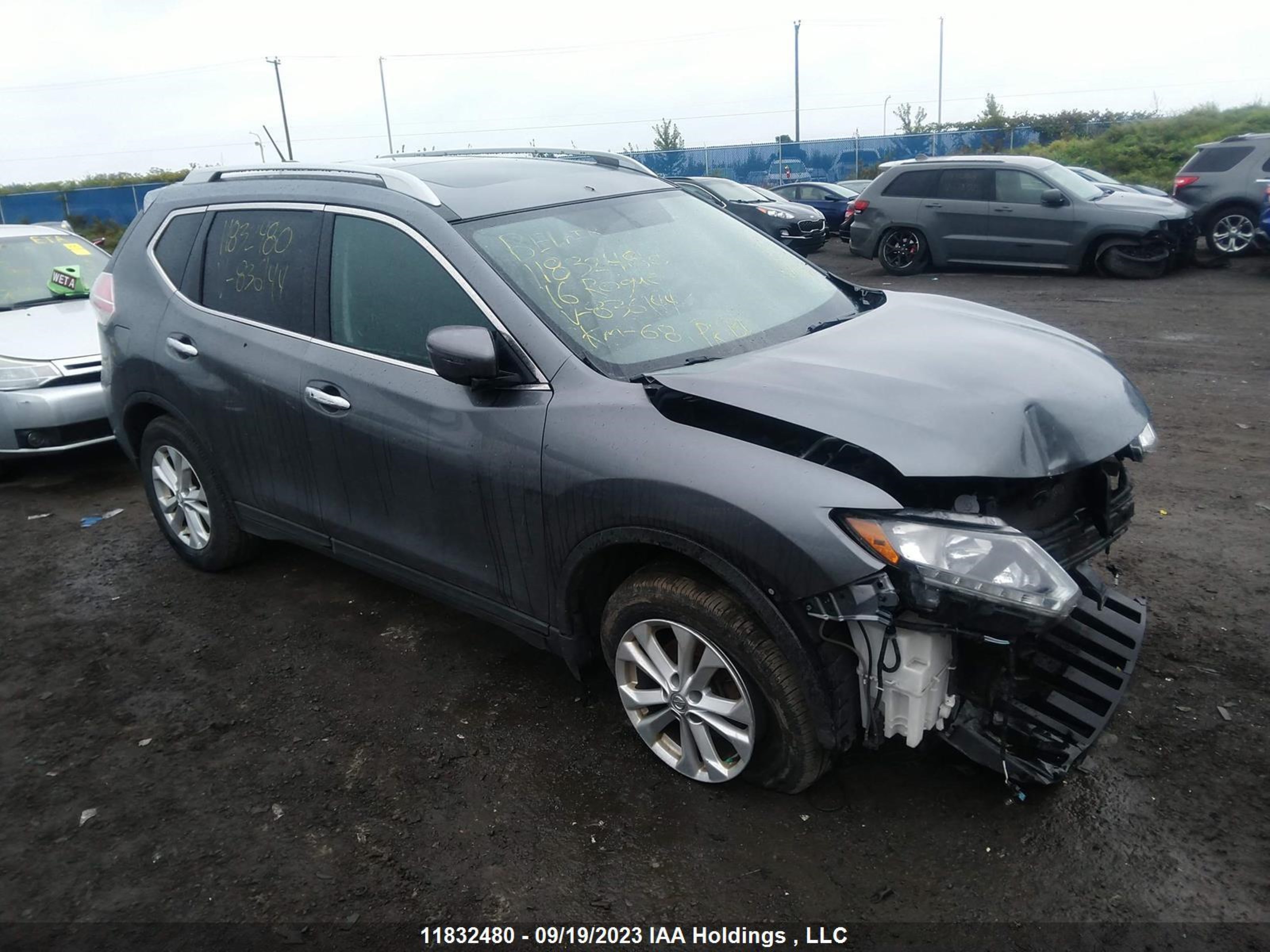 NISSAN ROGUE 2016 5n1at2mv3gc836144