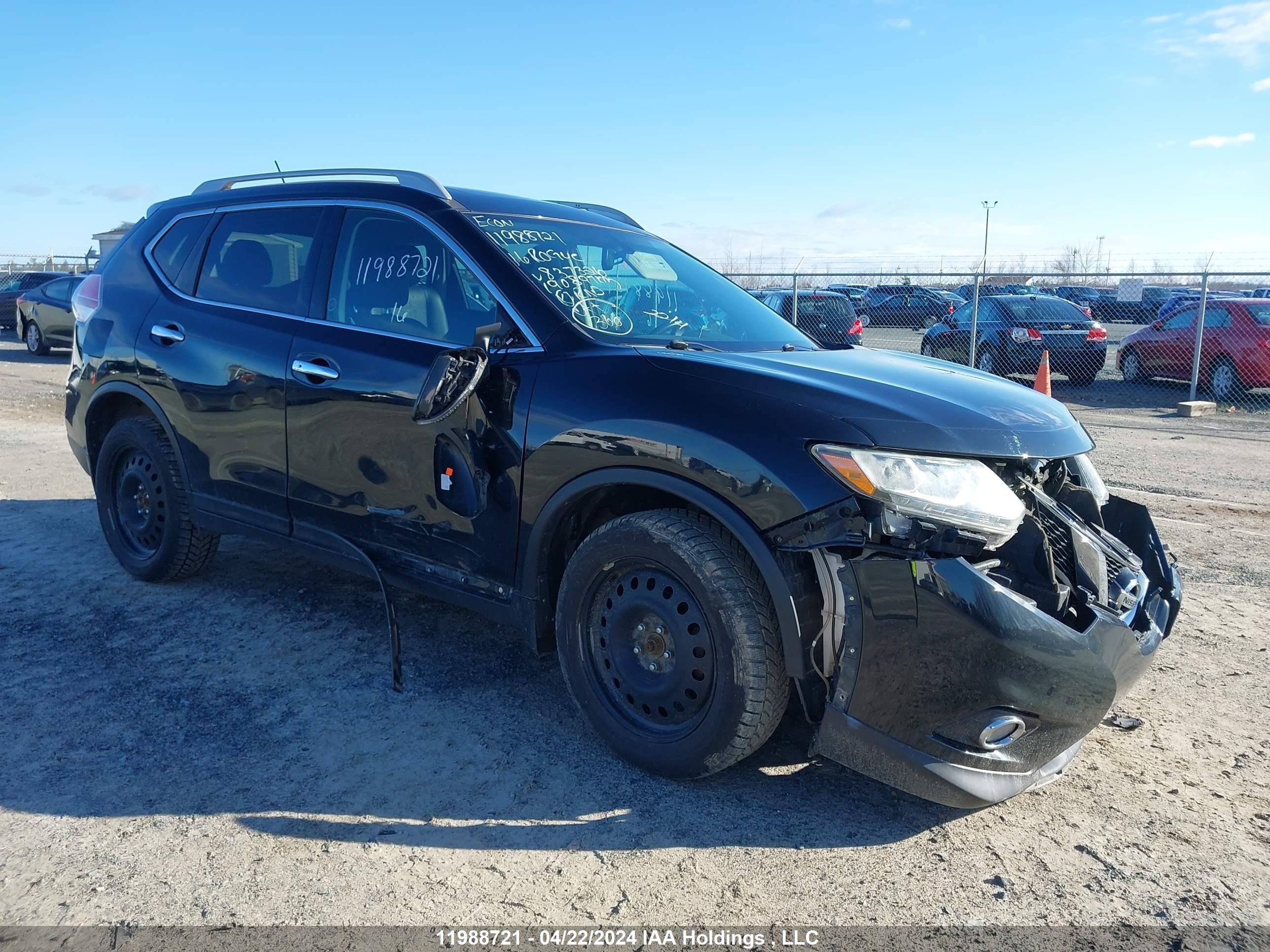 NISSAN ROGUE 2016 5n1at2mv3gc837326