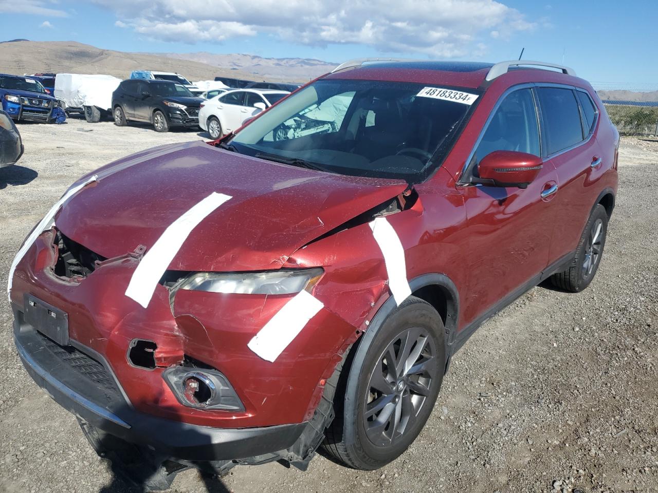 NISSAN ROGUE 2016 5n1at2mv3gc892570