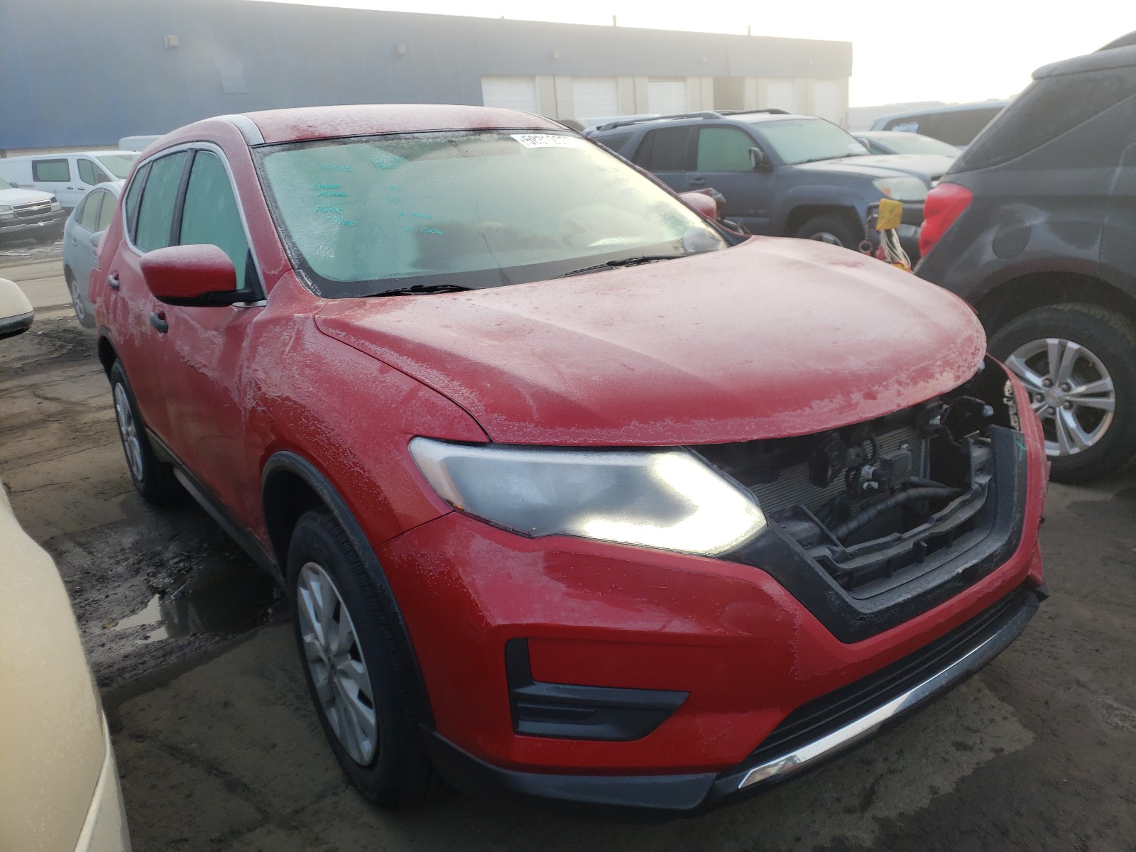 NISSAN ROGUE SV 2017 5n1at2mv3hc871297