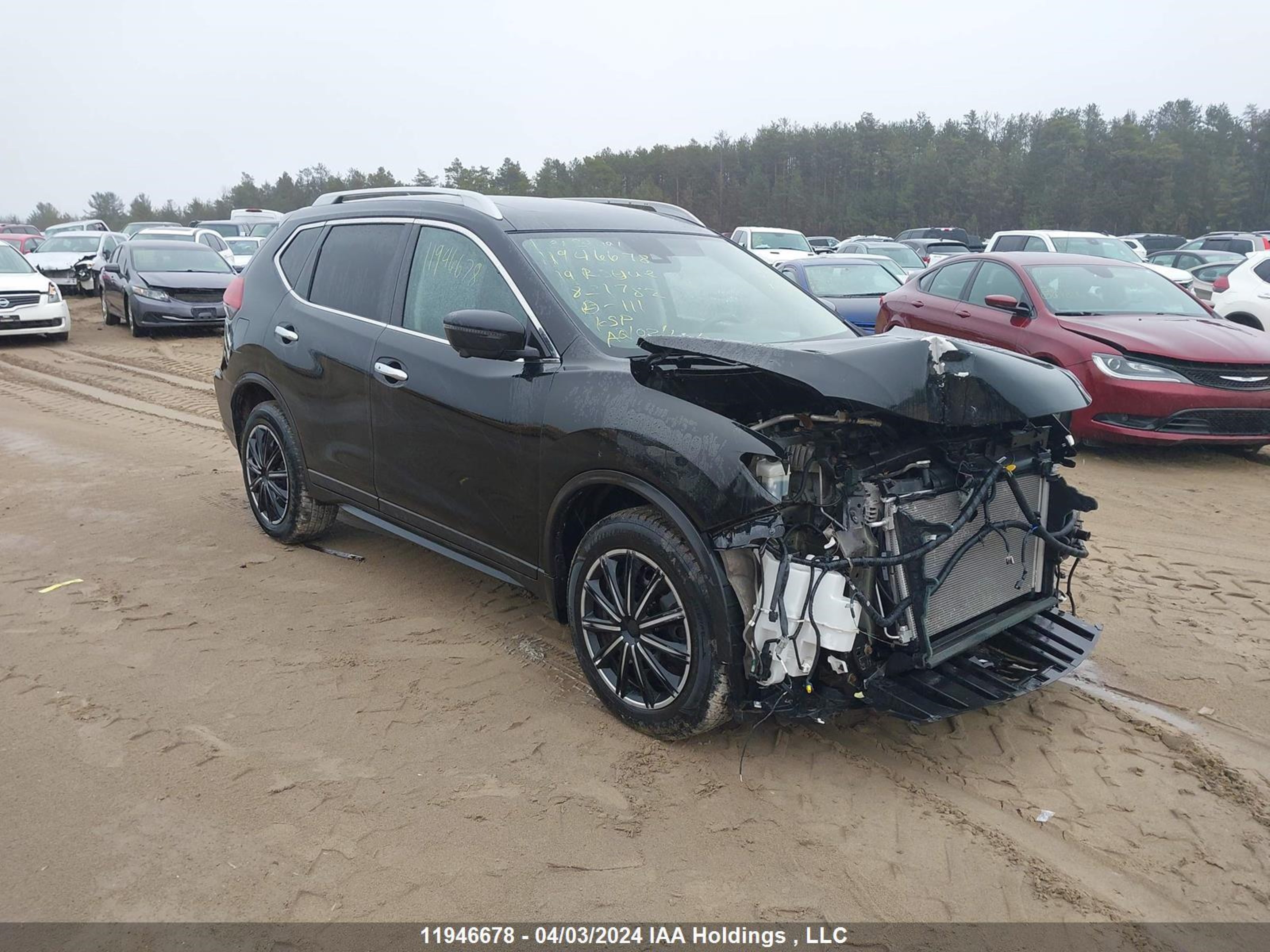 NISSAN ROGUE 2019 5n1at2mv3kc821782