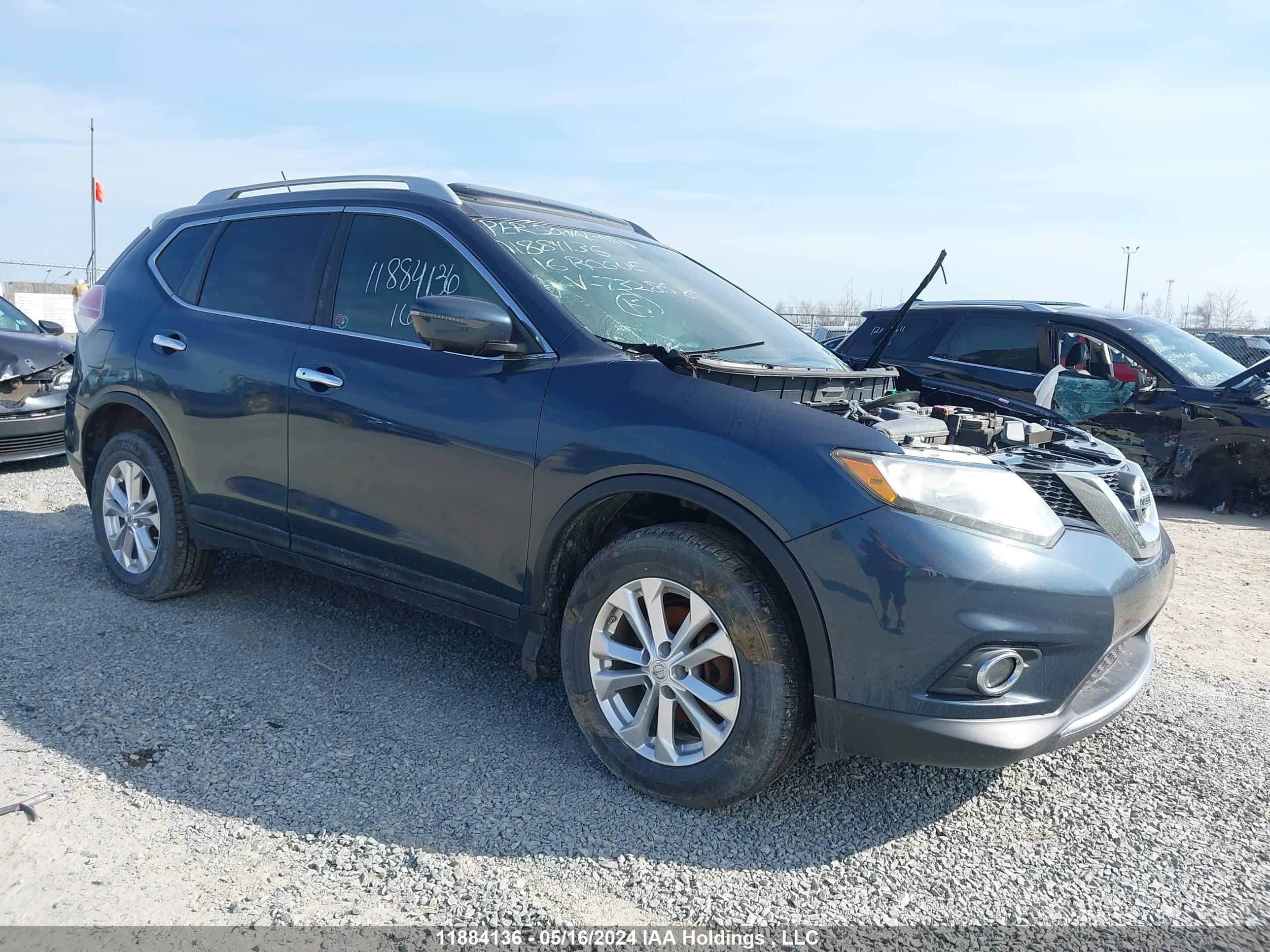 NISSAN ROGUE 2016 5n1at2mv4gc732858