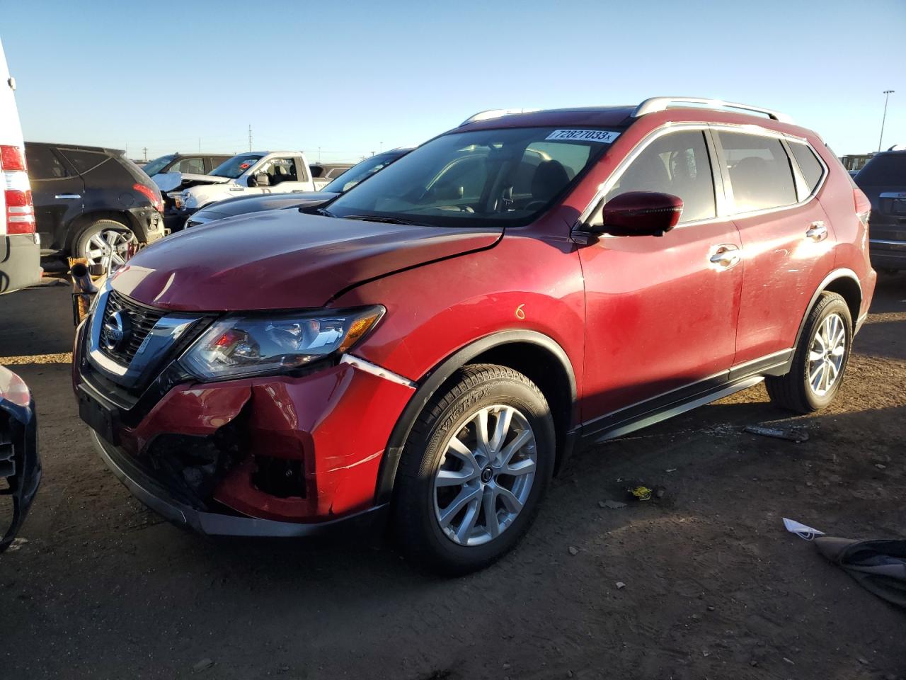 NISSAN ROGUE 2017 5n1at2mv5hc762503