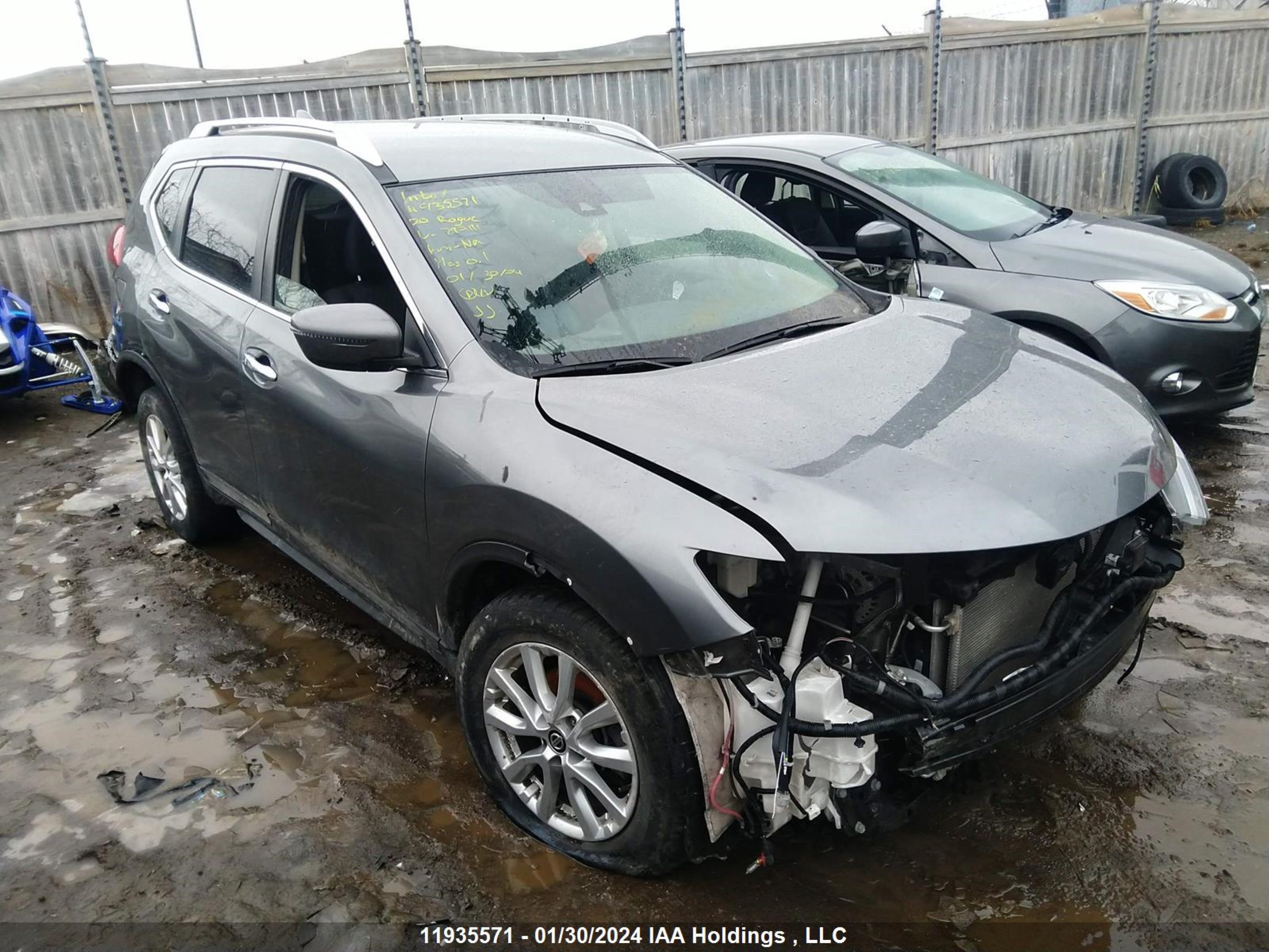 NISSAN ROGUE 2020 5n1at2mv5lc792111