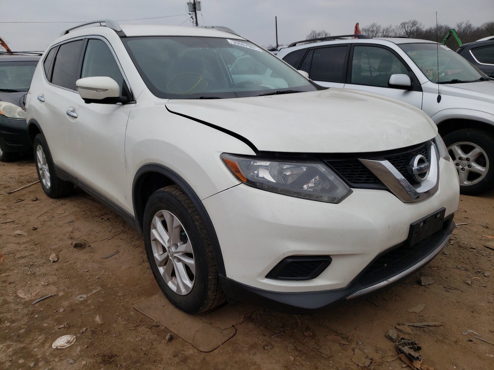 NISSAN ROGUE S 2014 5n1at2mv6ec779385