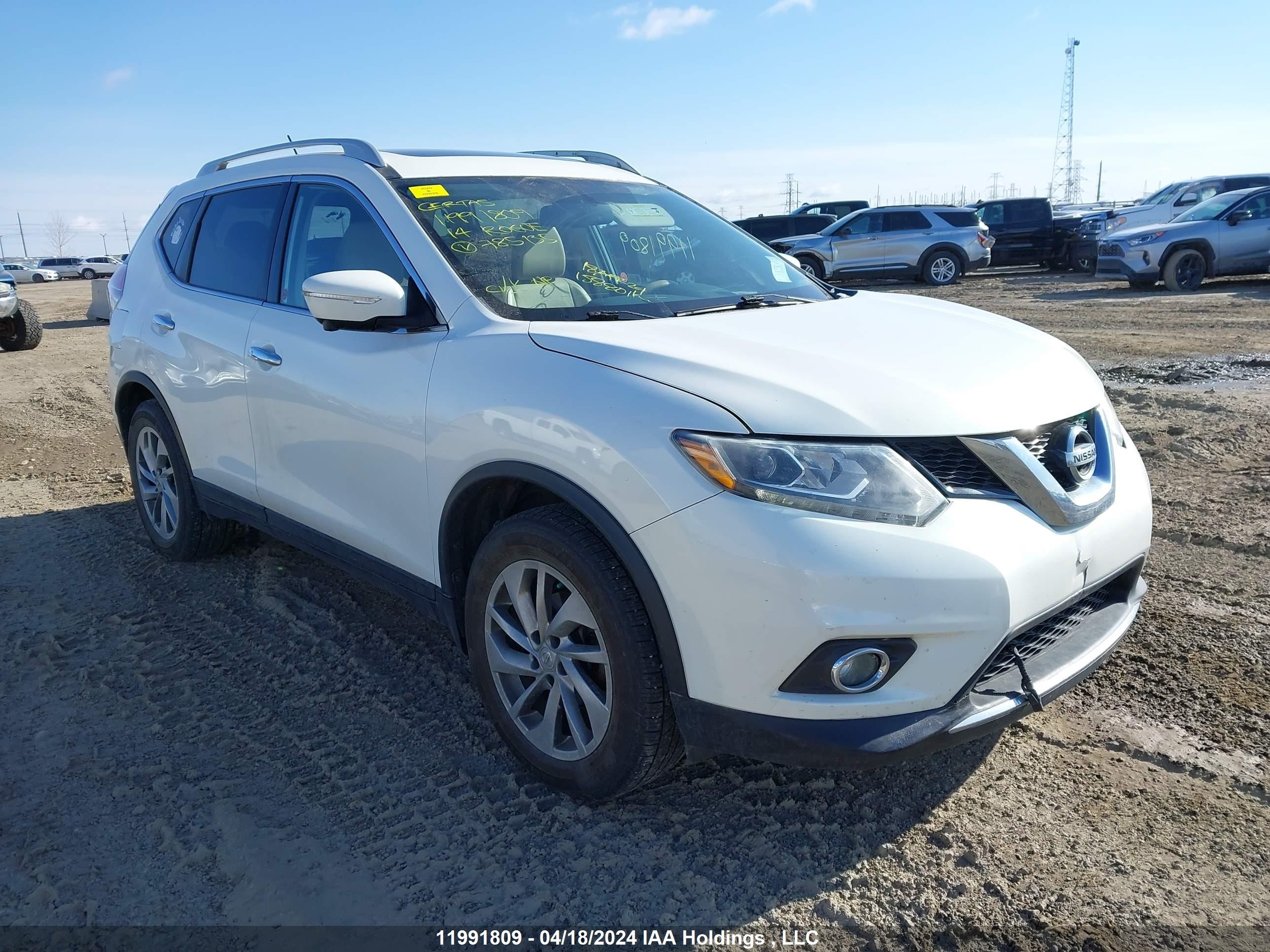 NISSAN ROGUE 2014 5n1at2mv6ec785137