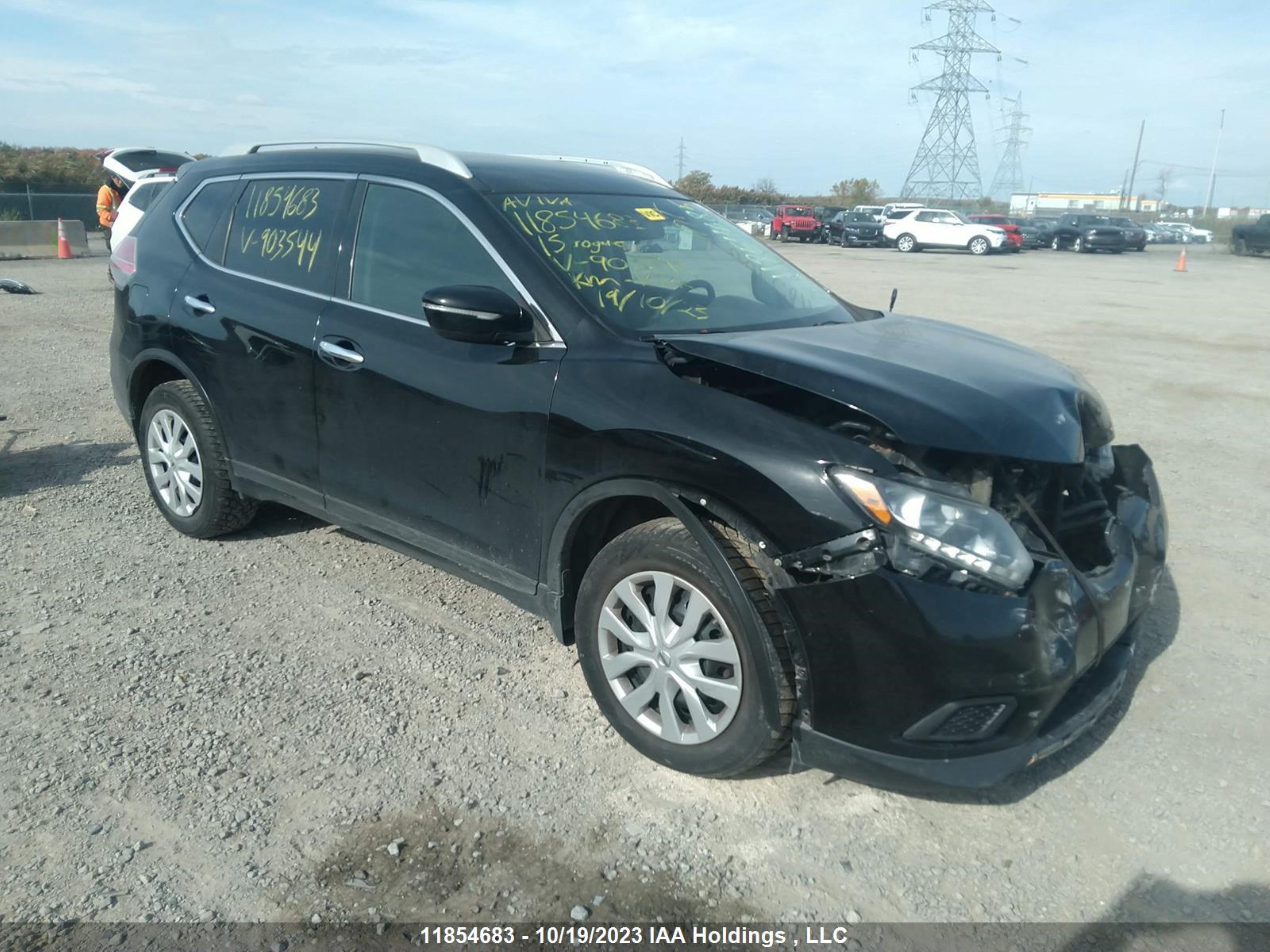 NISSAN ROGUE 2015 5n1at2mv6fc903544