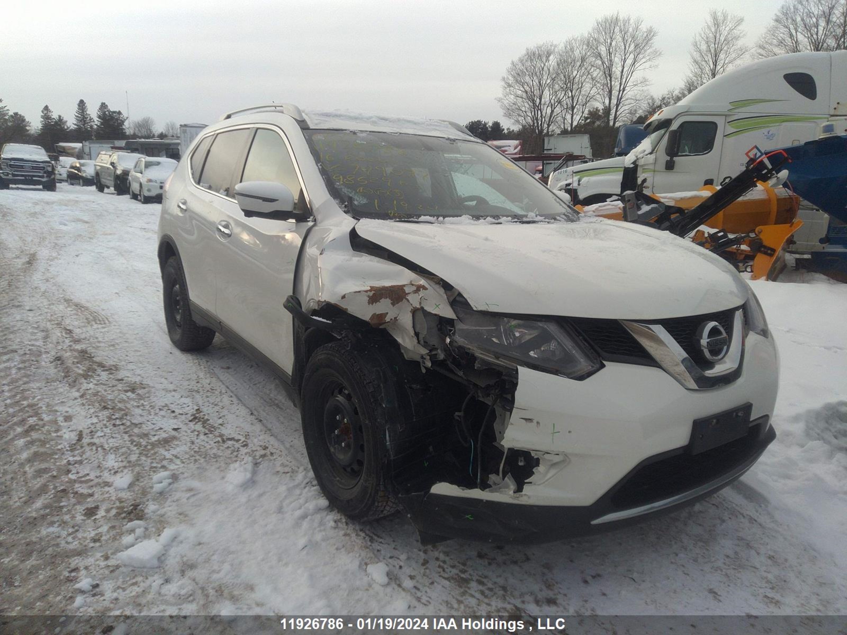 NISSAN ROGUE 2016 5n1at2mv6gc749077