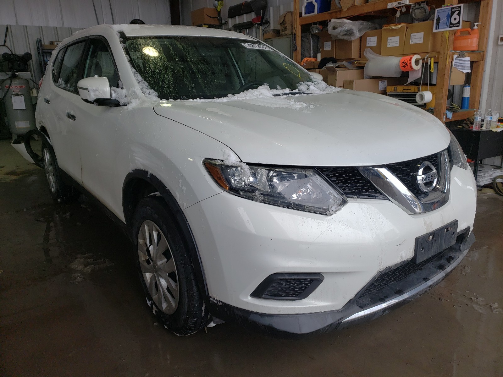 NISSAN ROGUE S 2014 5n1at2mv7ec751417