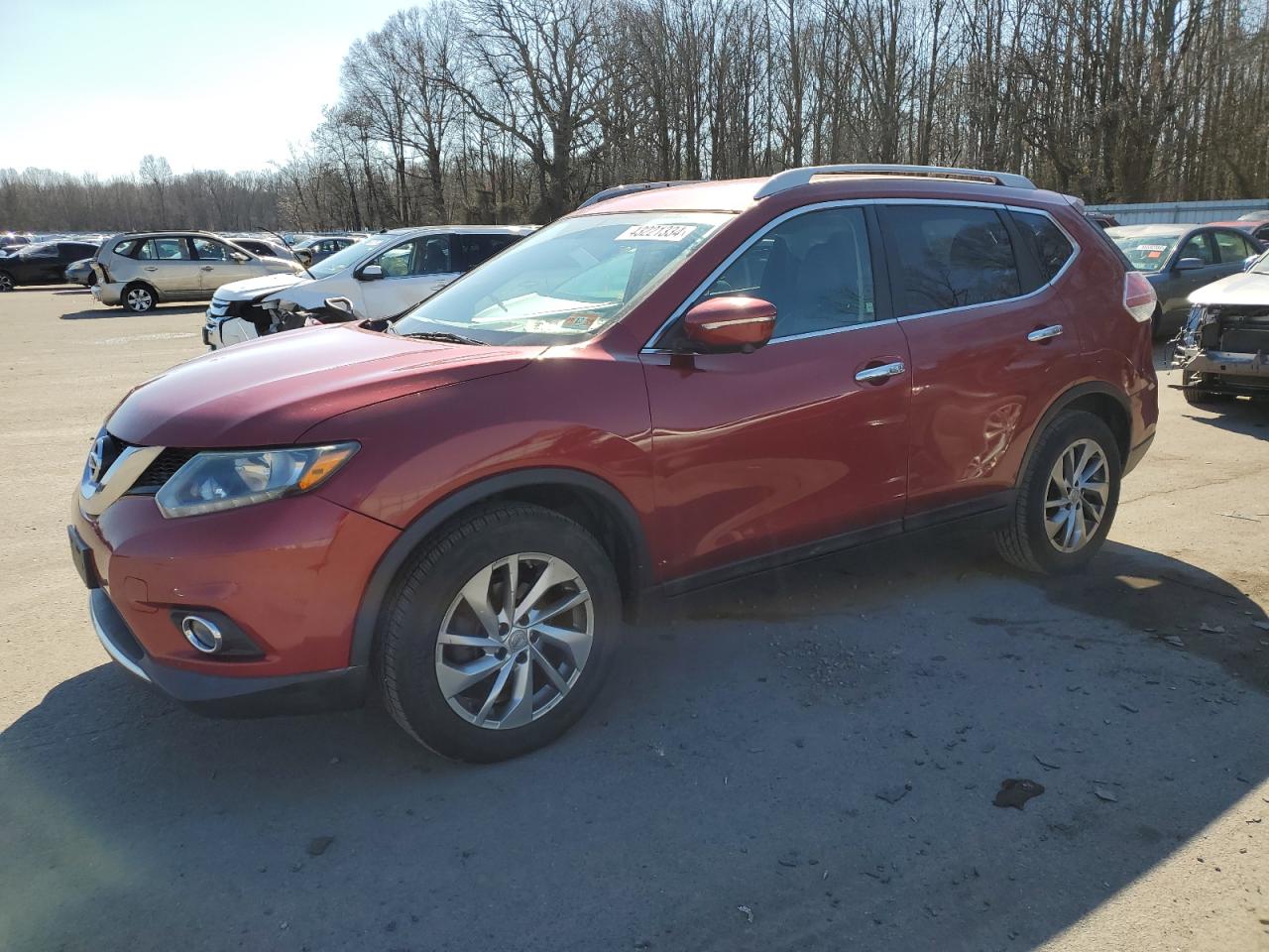 NISSAN ROGUE 2014 5n1at2mv7ec752146