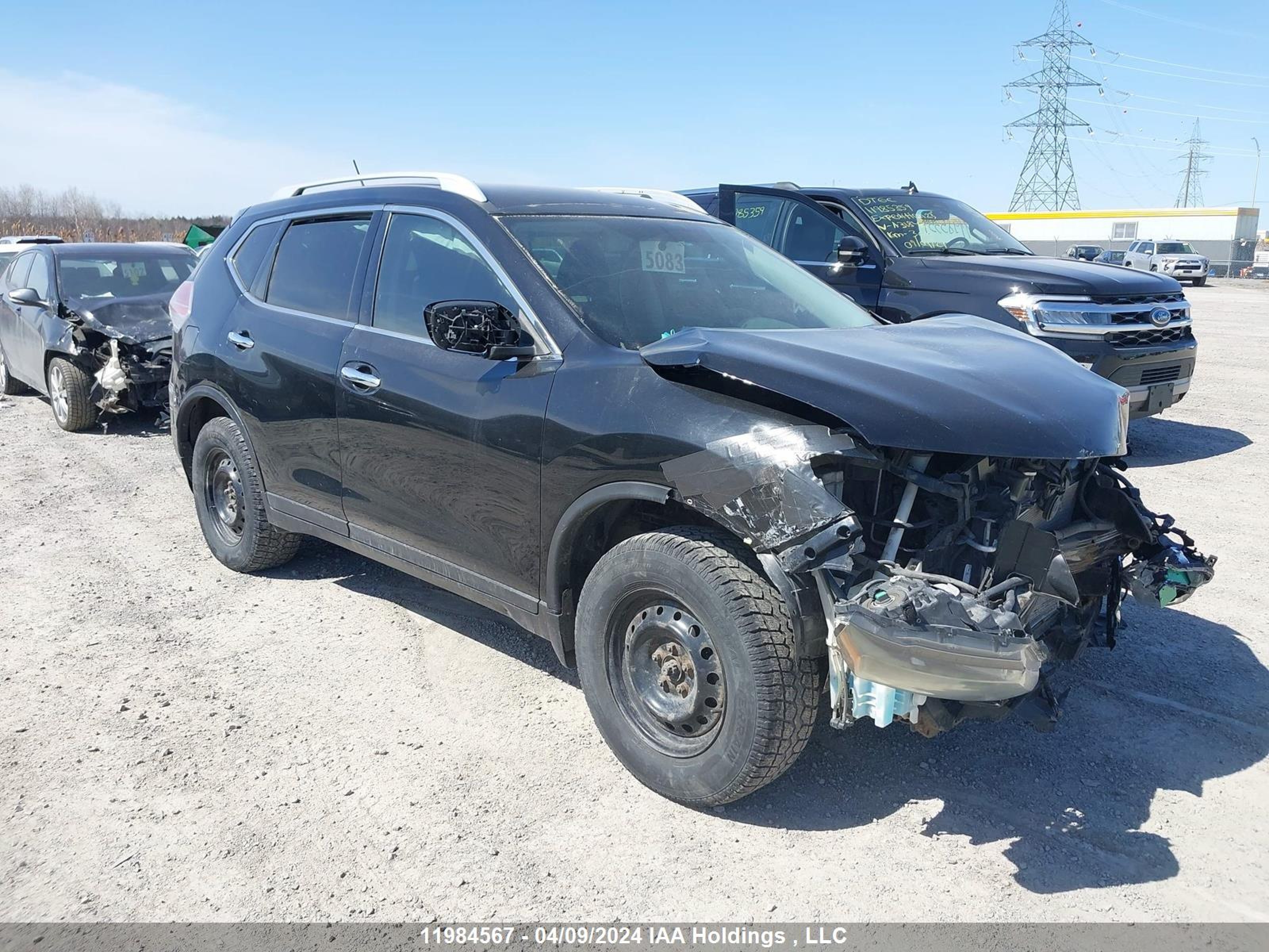 NISSAN ROGUE 2014 5n1at2mv7ec800566