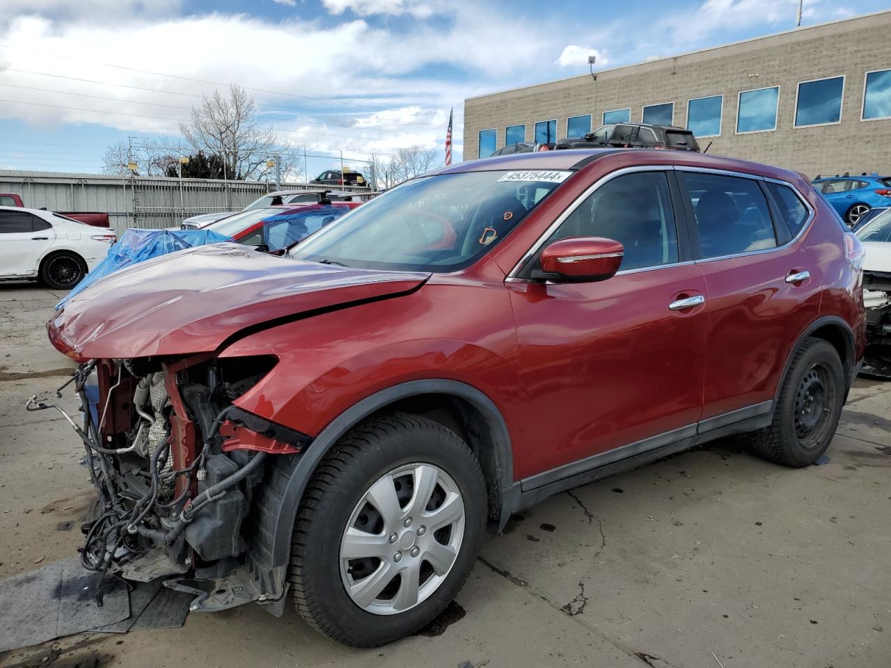 NISSAN ROGUE 2015 5n1at2mv7fc756649