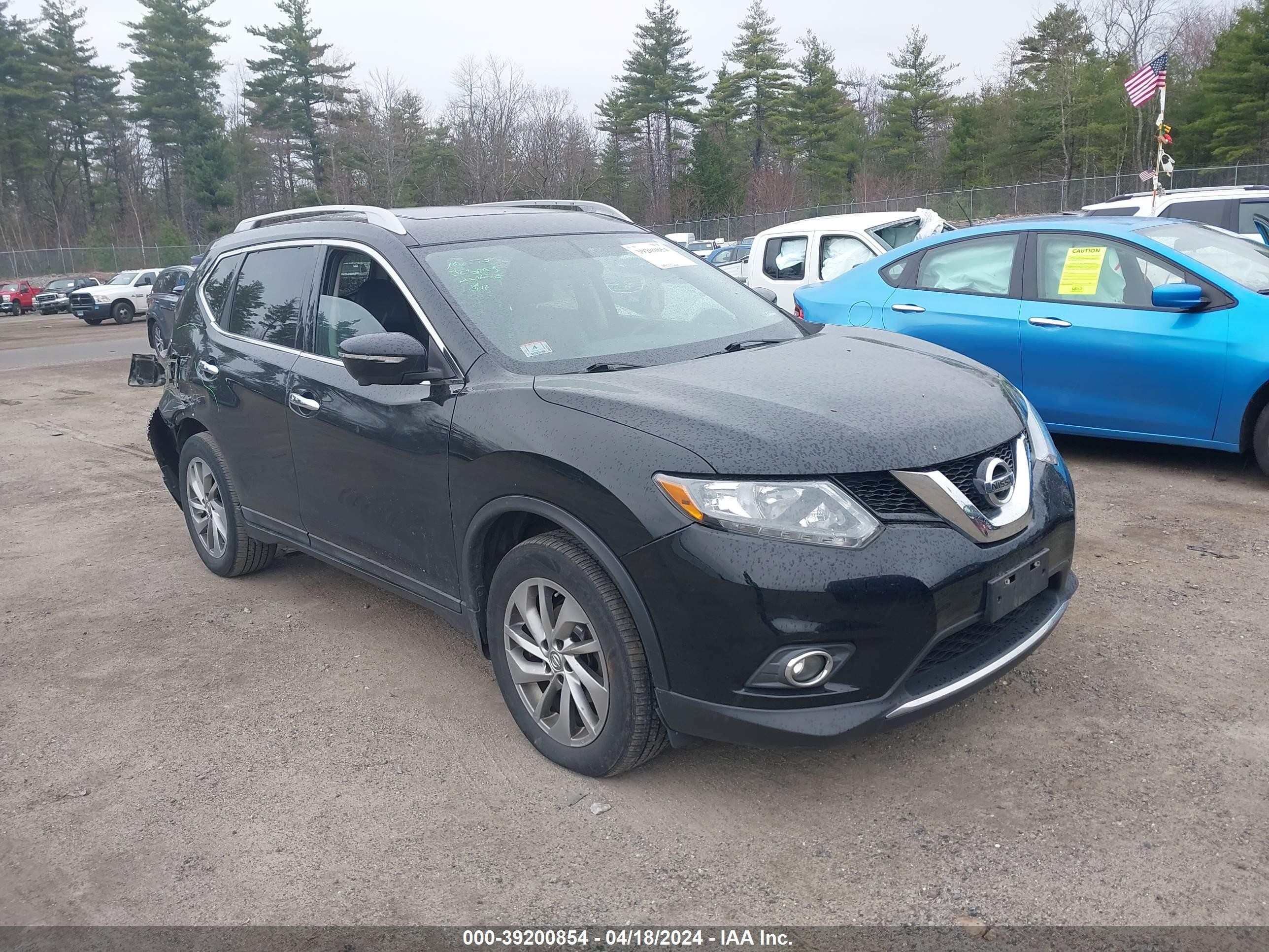 NISSAN ROGUE 2015 5n1at2mv7fc766985