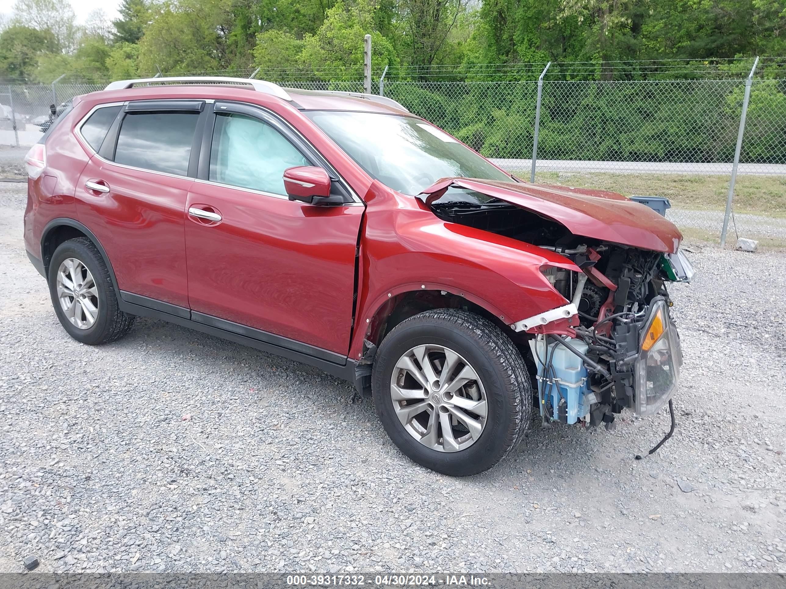 NISSAN ROGUE 2015 5n1at2mv7fc784970