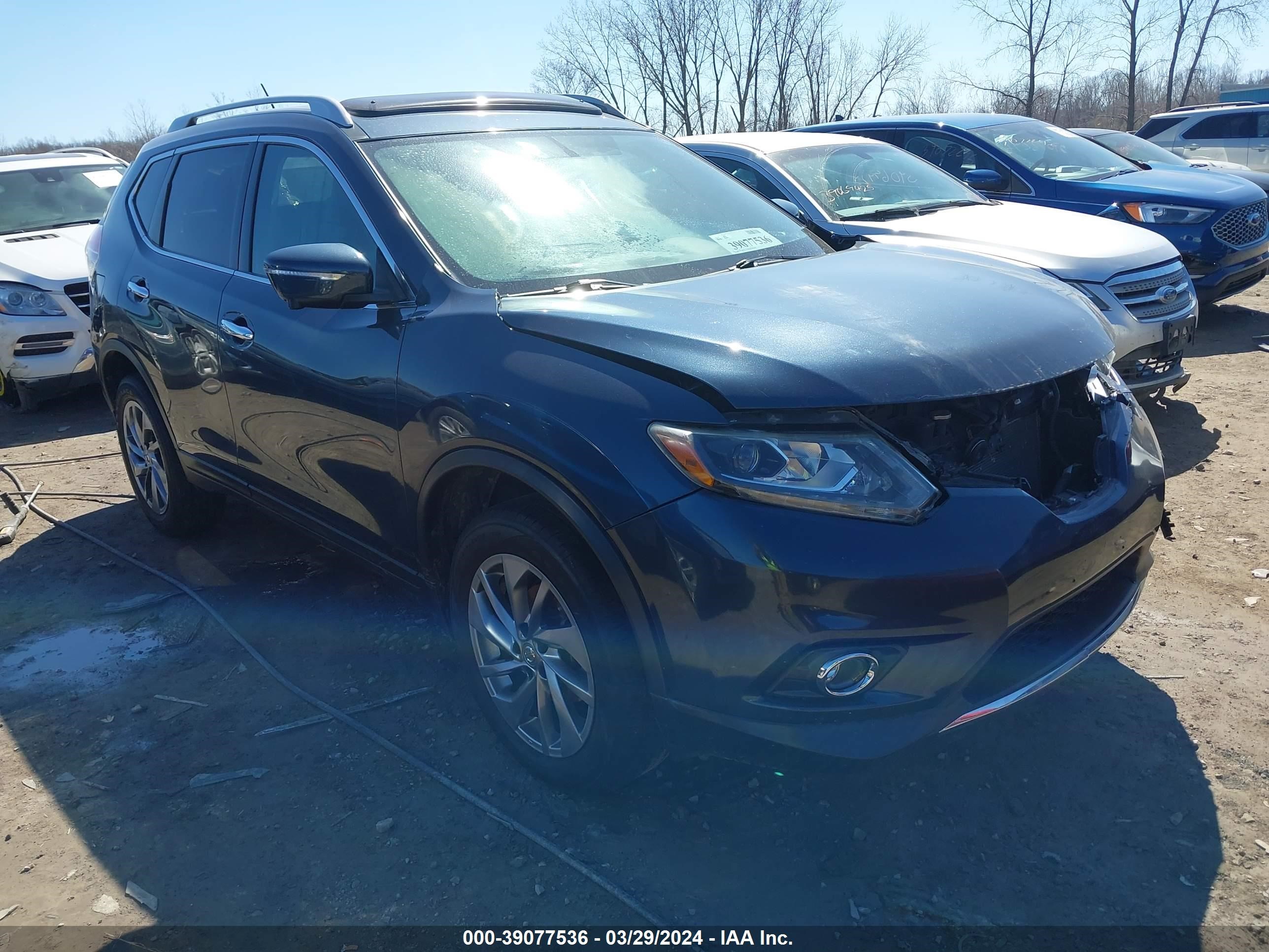 NISSAN ROGUE 2015 5n1at2mv7fc905481