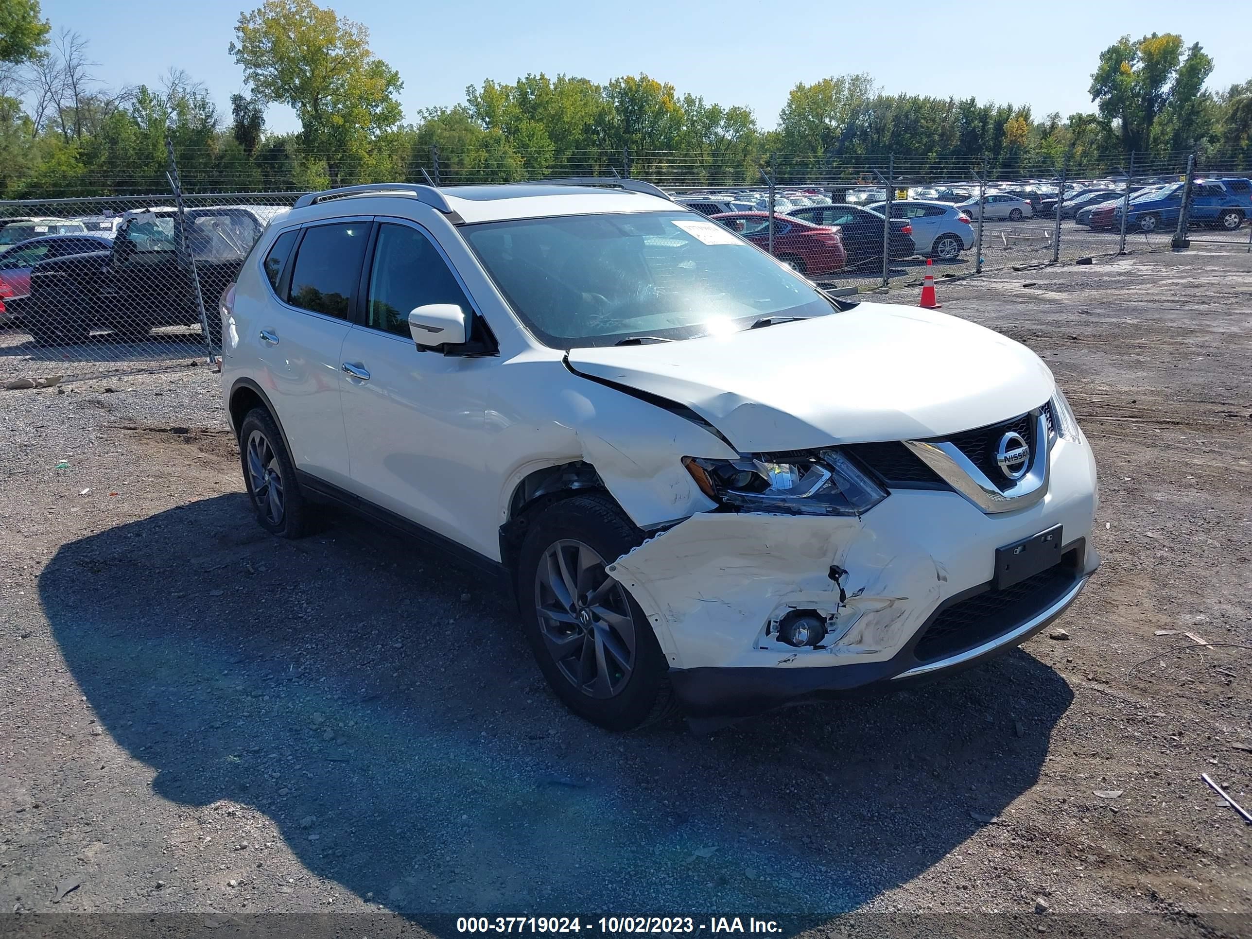 NISSAN ROGUE 2016 5n1at2mv7gc850404