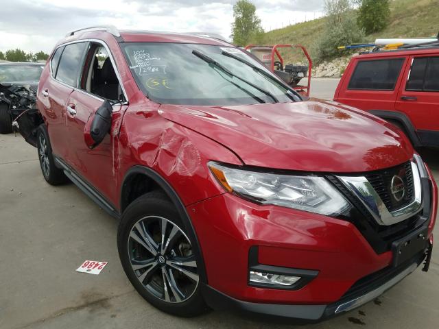 NISSAN ROGUE SV 2017 5n1at2mv7hc813631