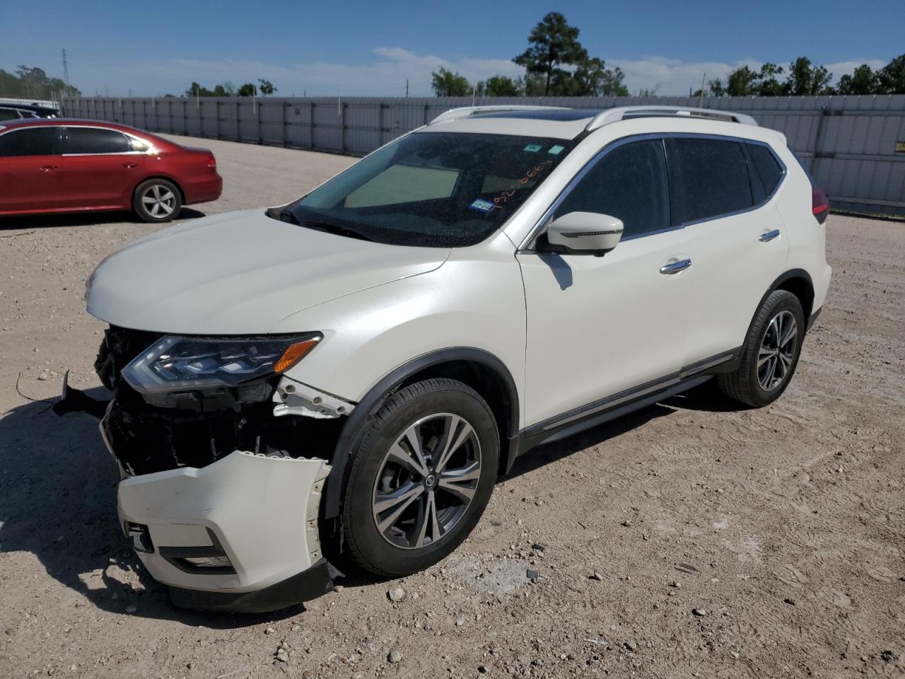 NISSAN ROGUE SV 2017 5n1at2mv7hc867883