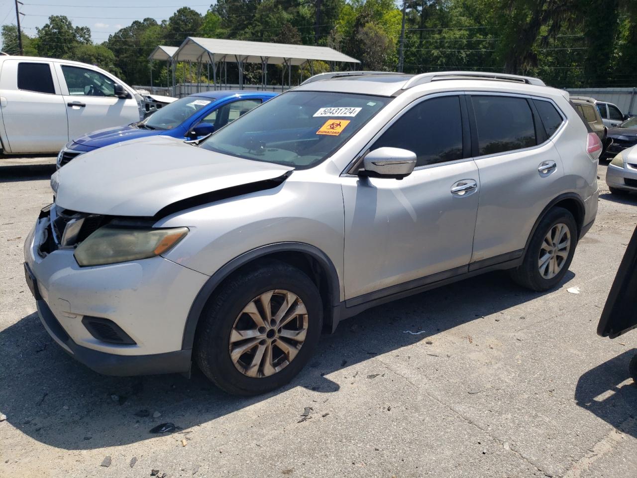 NISSAN ROGUE 2015 5n1at2mv8fc751587