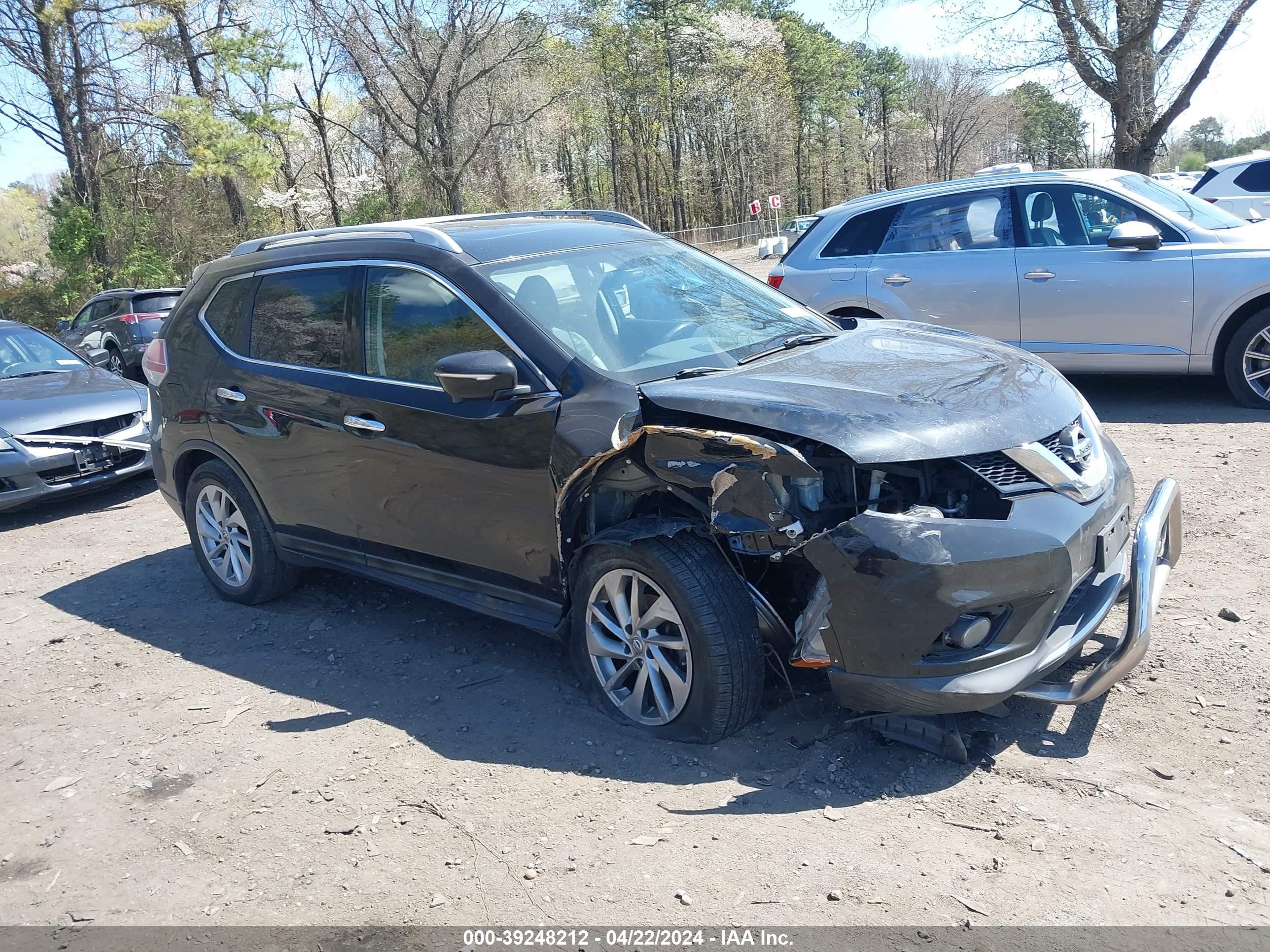 NISSAN ROGUE 2015 5n1at2mv8fc765991