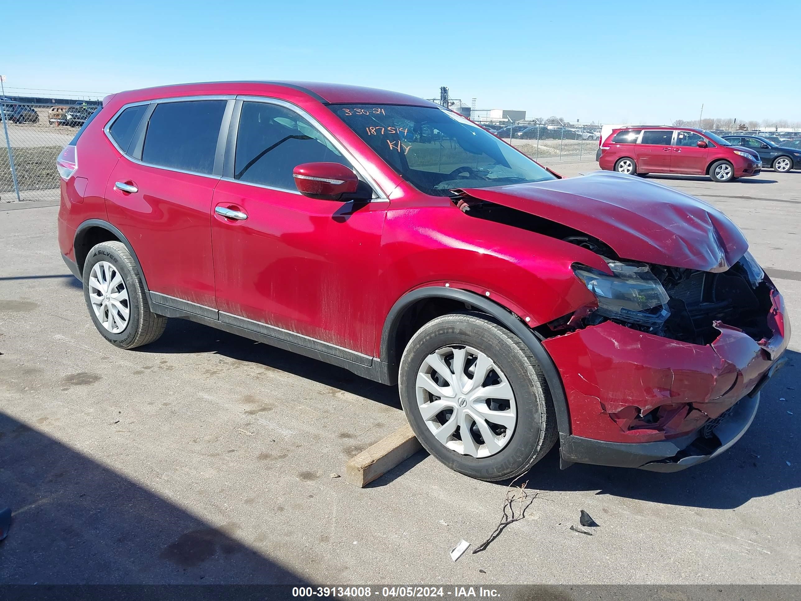 NISSAN ROGUE 2015 5n1at2mv8fc903450