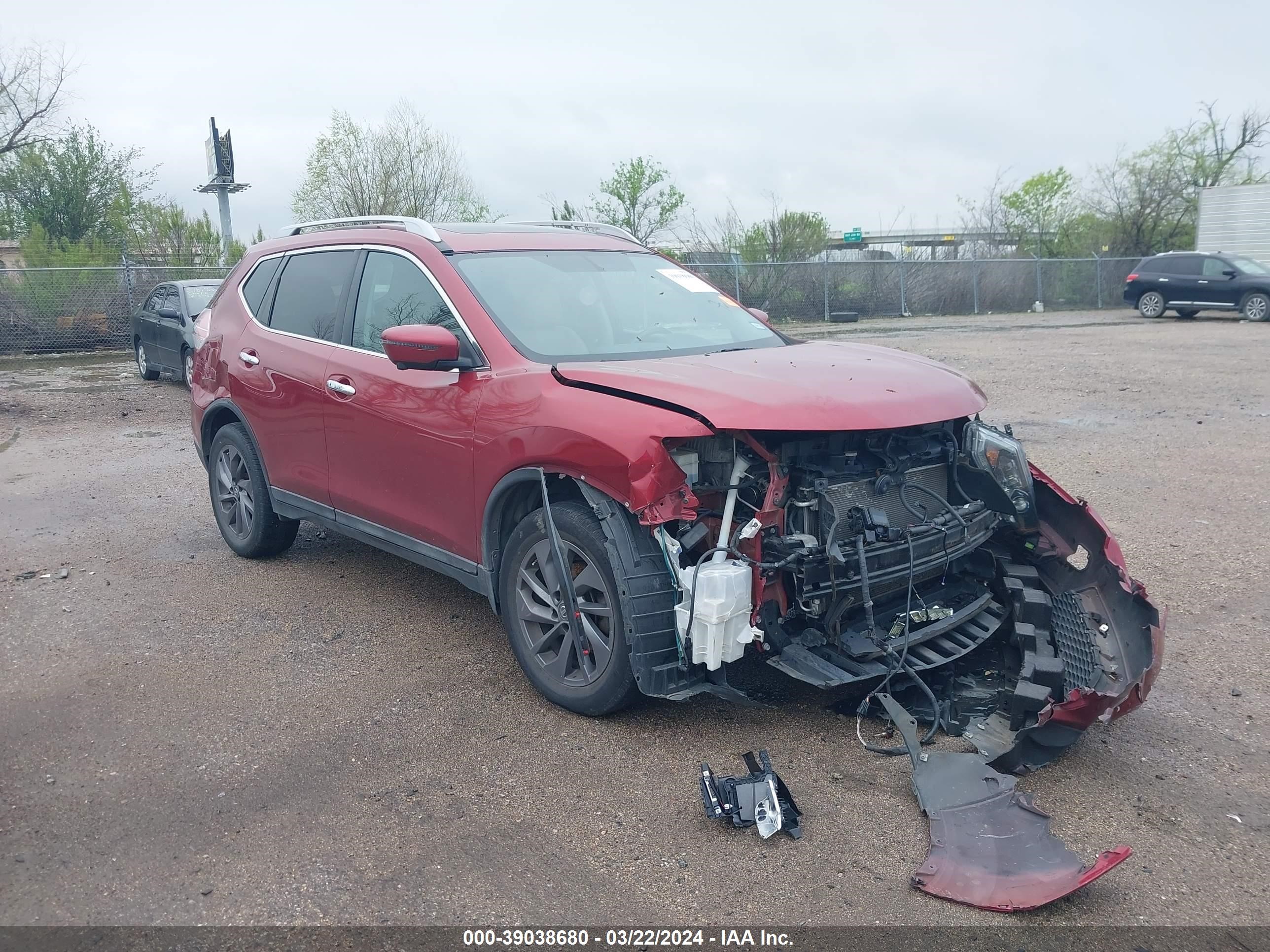 NISSAN ROGUE 2016 5n1at2mv8gc773378