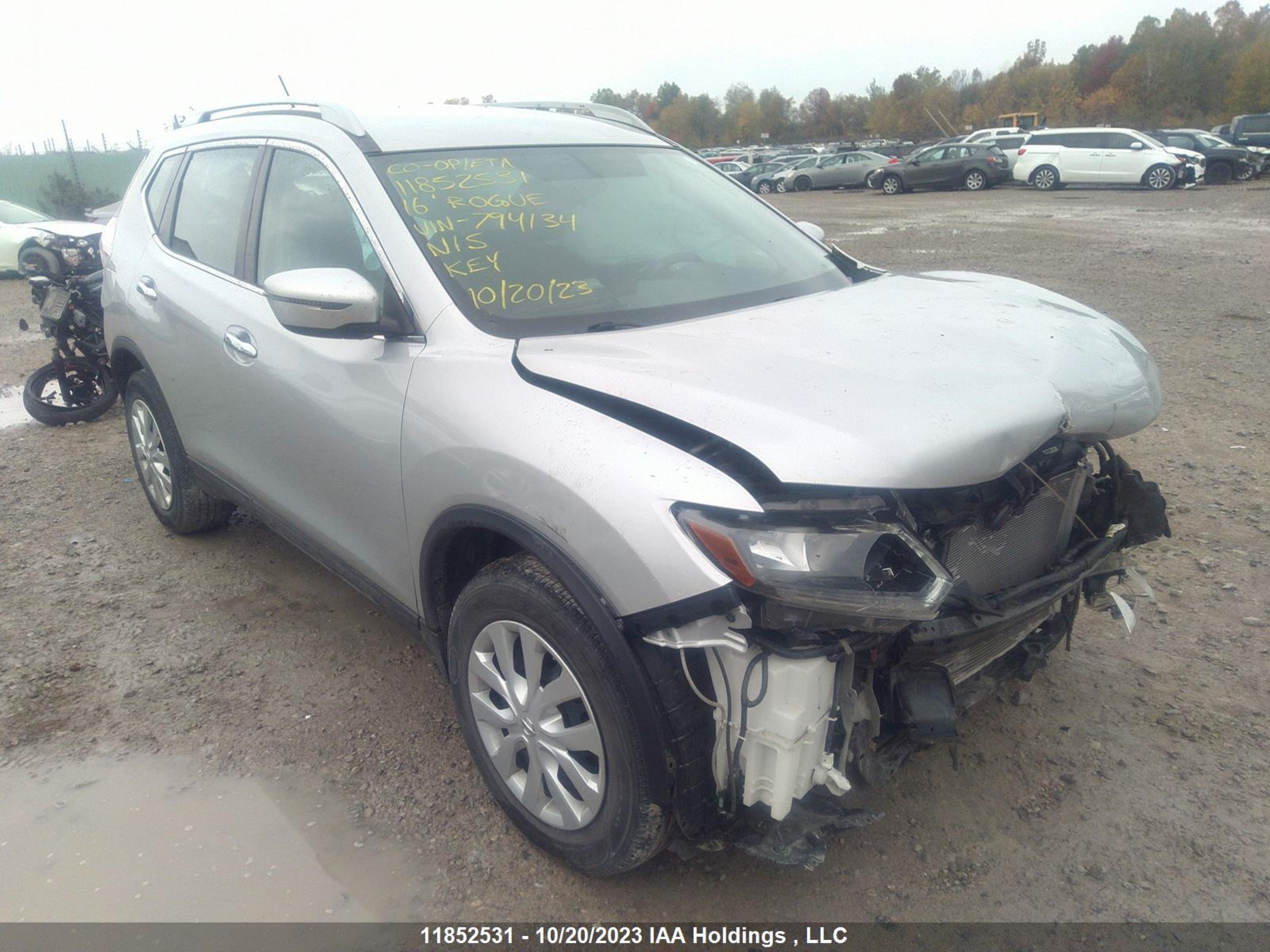 NISSAN ROGUE 2016 5n1at2mv8gc794134