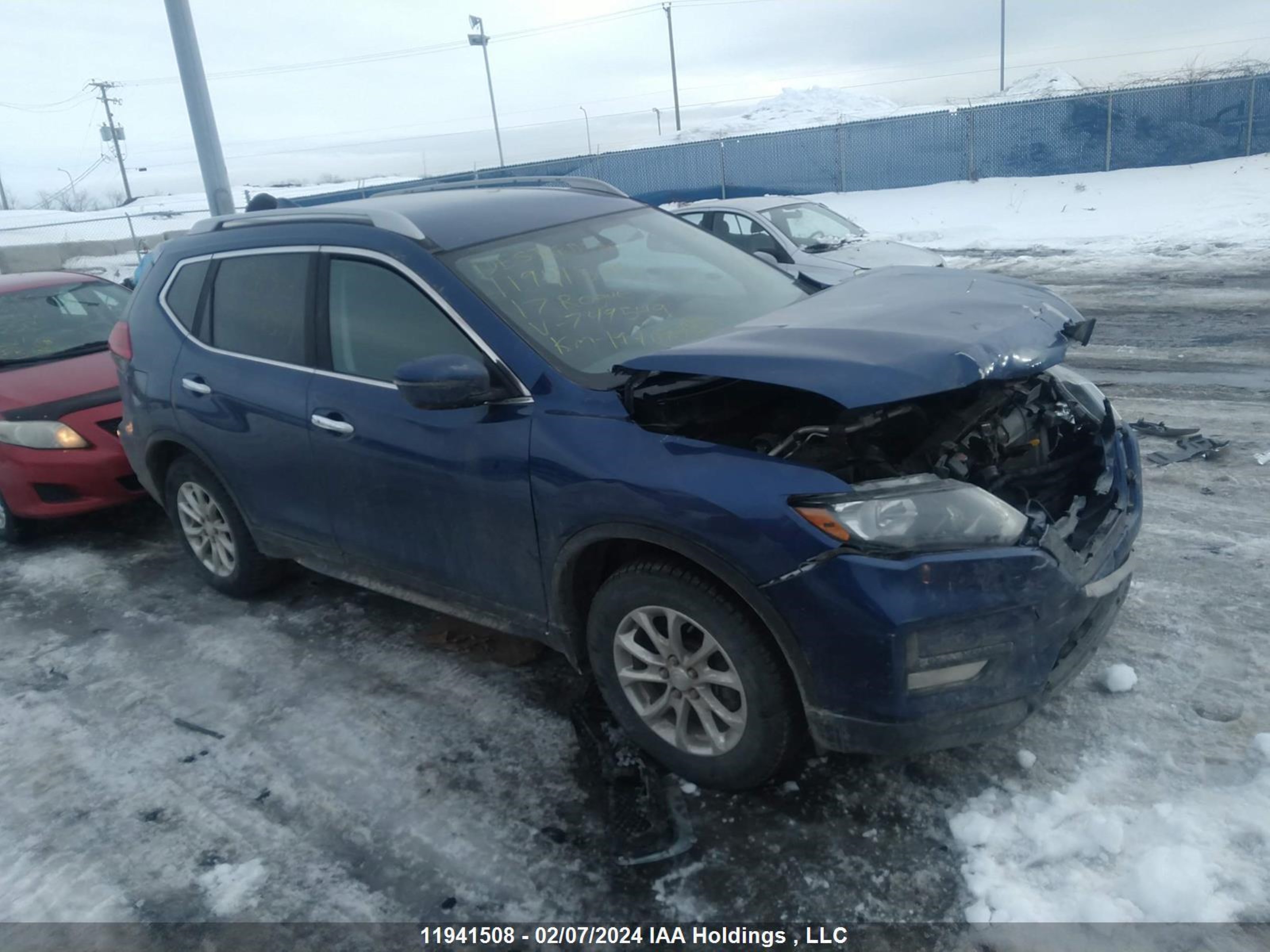 NISSAN ROGUE 2017 5n1at2mv8hc749549