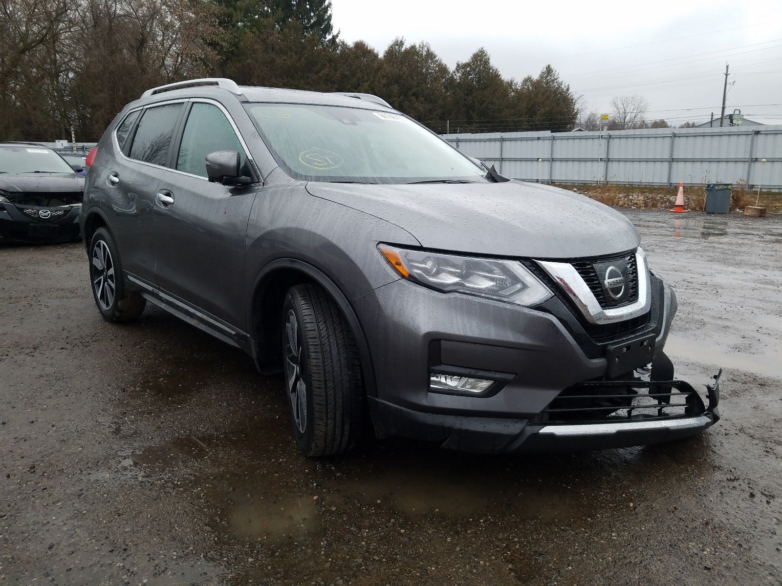 NISSAN ROGUE SV 2017 5n1at2mv8hc794538