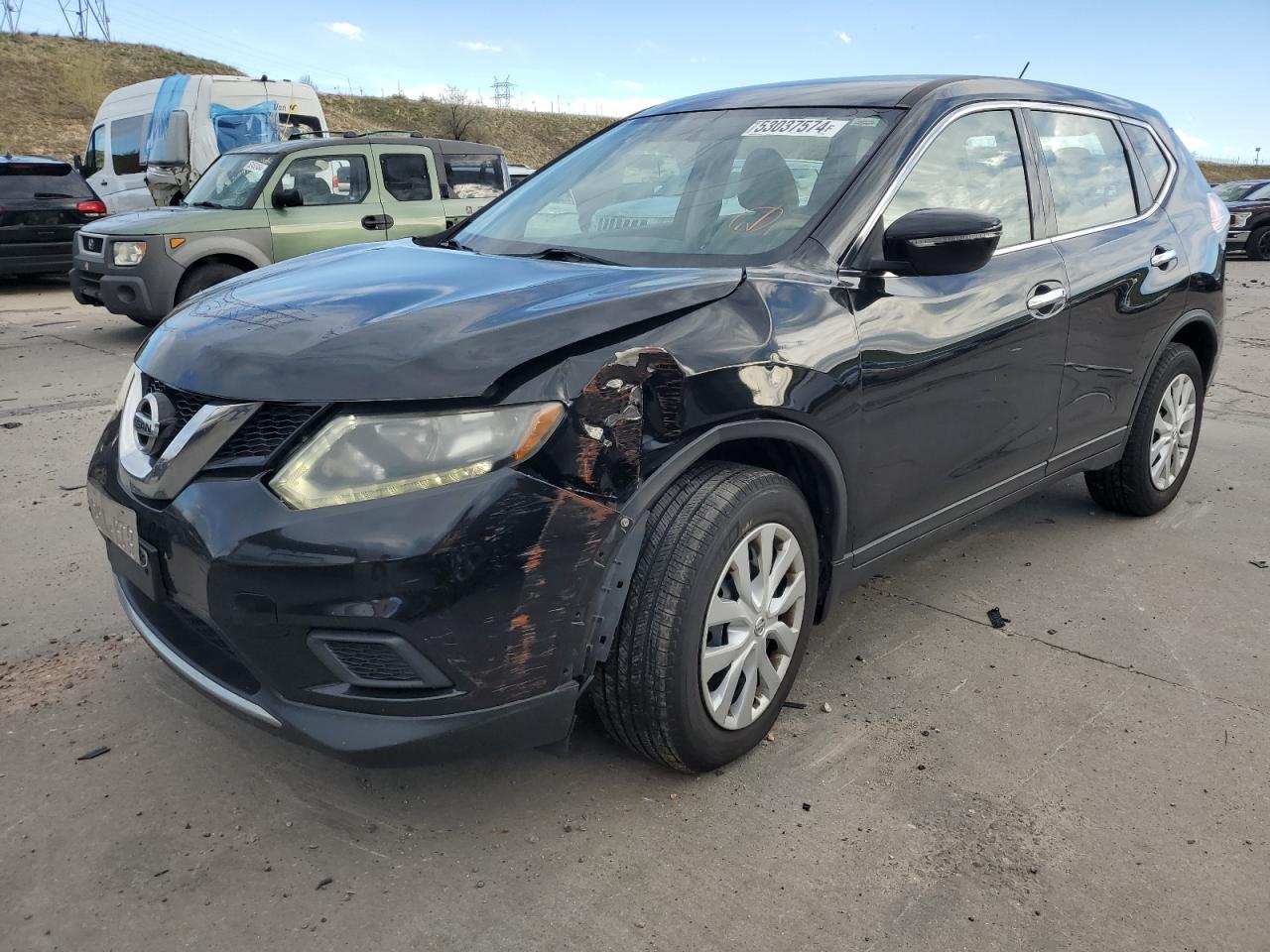 NISSAN ROGUE 2014 5n1at2mv9ec752620