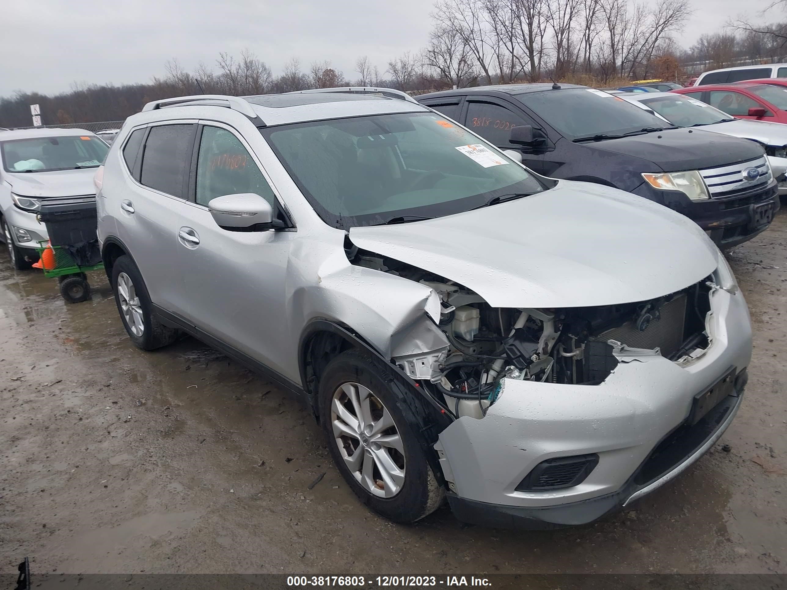 NISSAN ROGUE 2014 5n1at2mv9ec754772