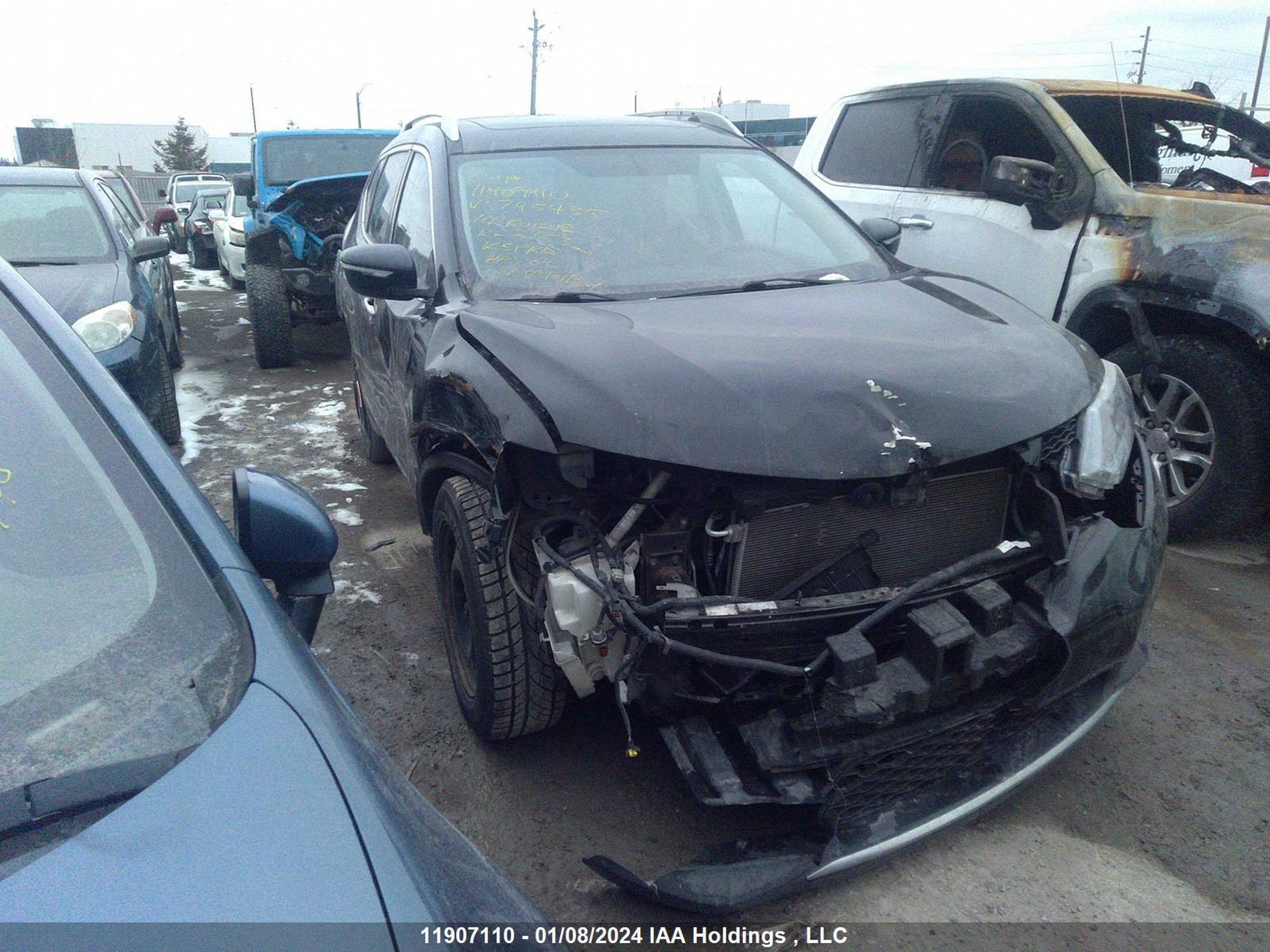 NISSAN ROGUE 2014 5n1at2mv9ec795435