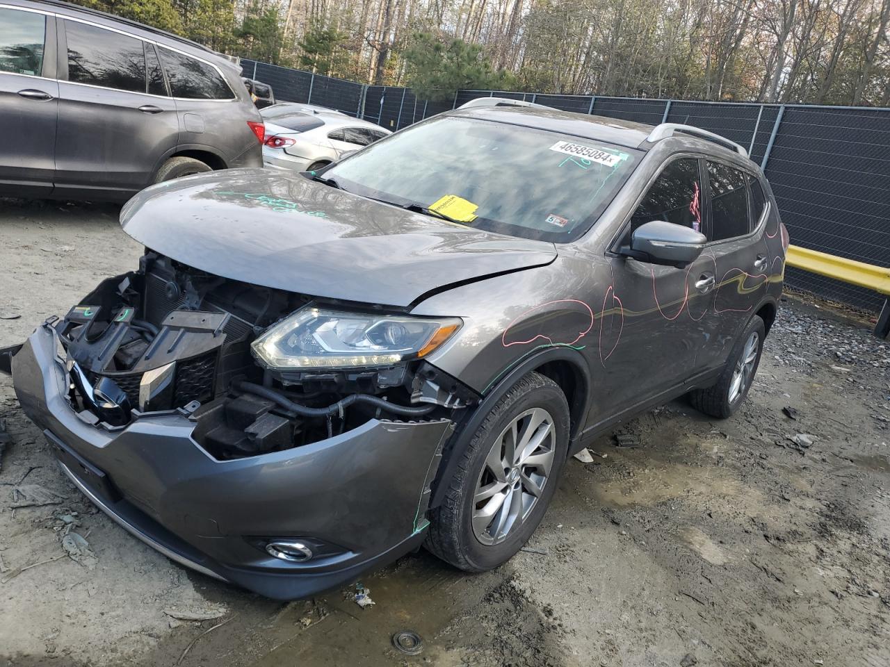 NISSAN ROGUE 2014 5n1at2mv9ec797623