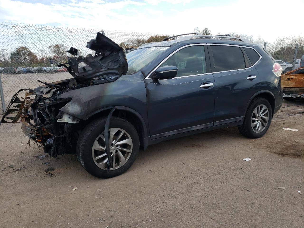 NISSAN ROGUE 2014 5n1at2mv9ec855939