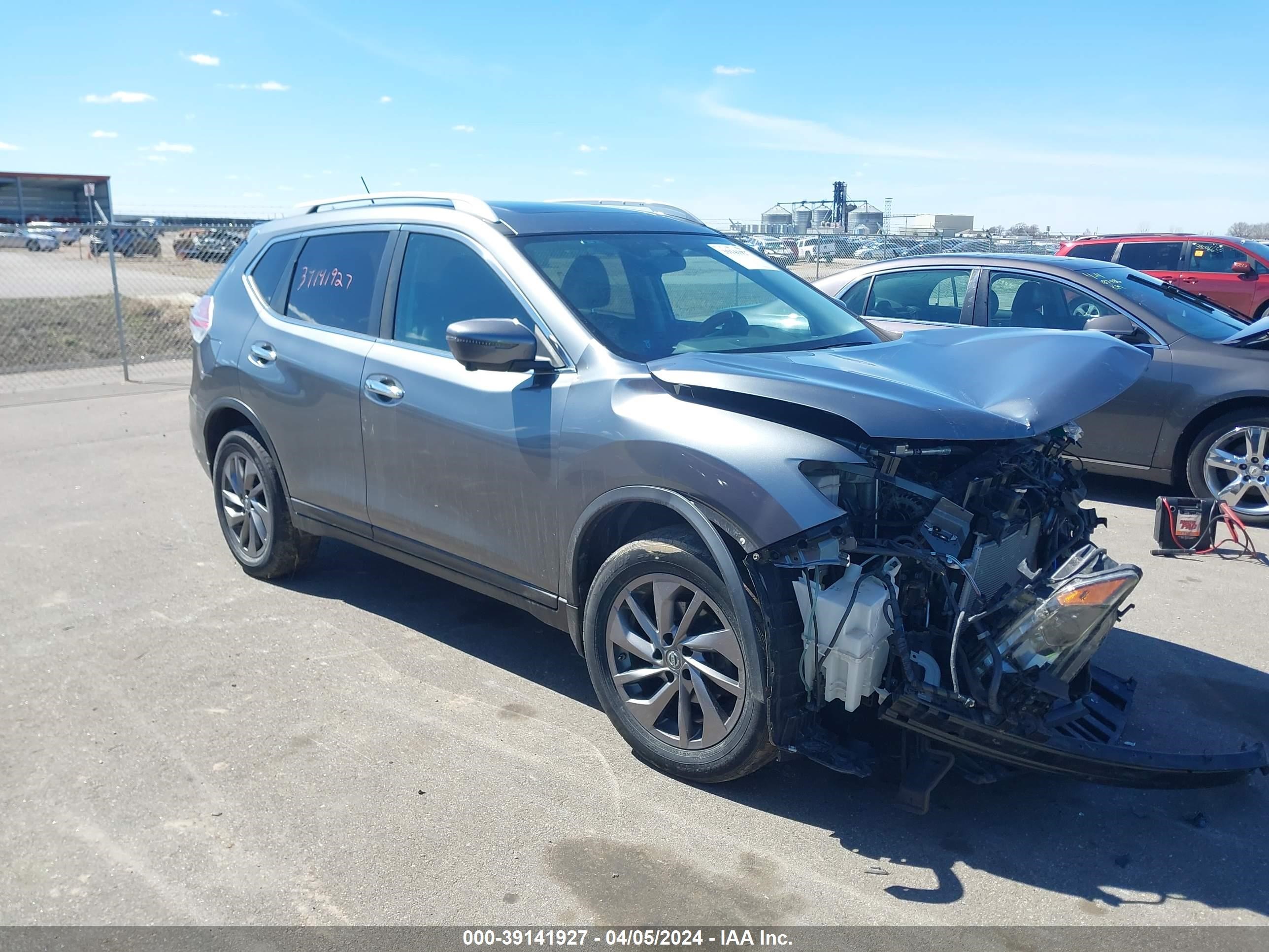 NISSAN ROGUE 2016 5n1at2mv9gc736694