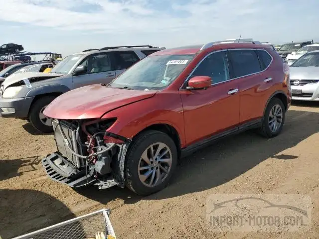 NISSAN ROGUE 2016 5n1at2mv9gc740180