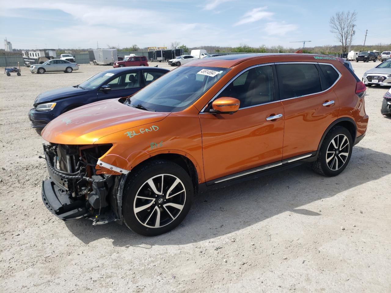 NISSAN ROGUE 2017 5n1at2mv9hc774444