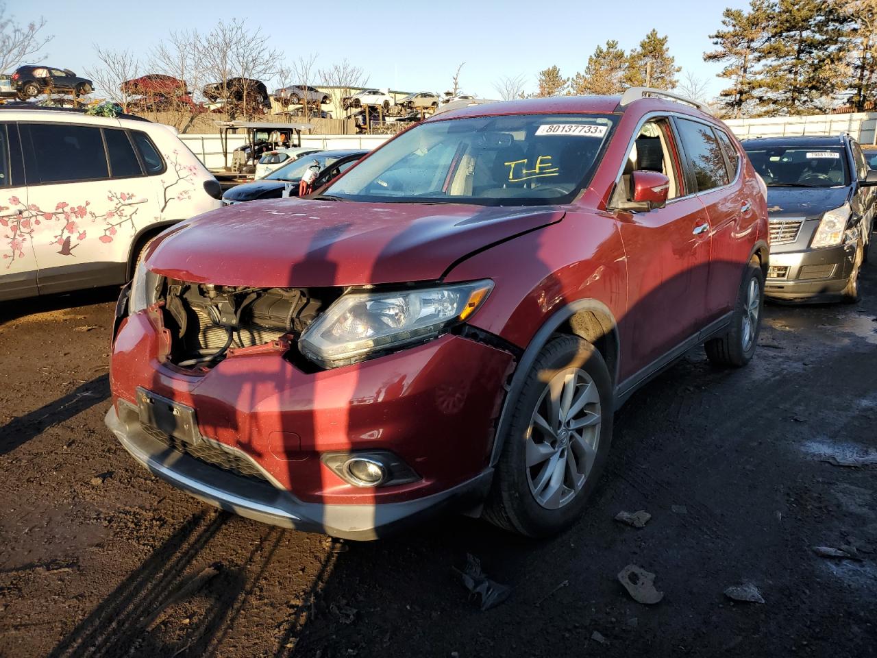 NISSAN ROGUE 2014 5n1at2mvxec767708