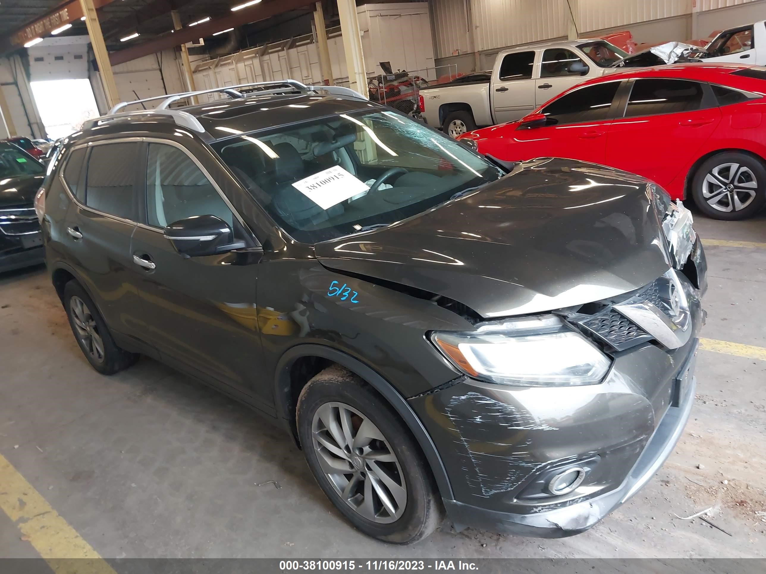 NISSAN ROGUE 2014 5n1at2mvxec790311