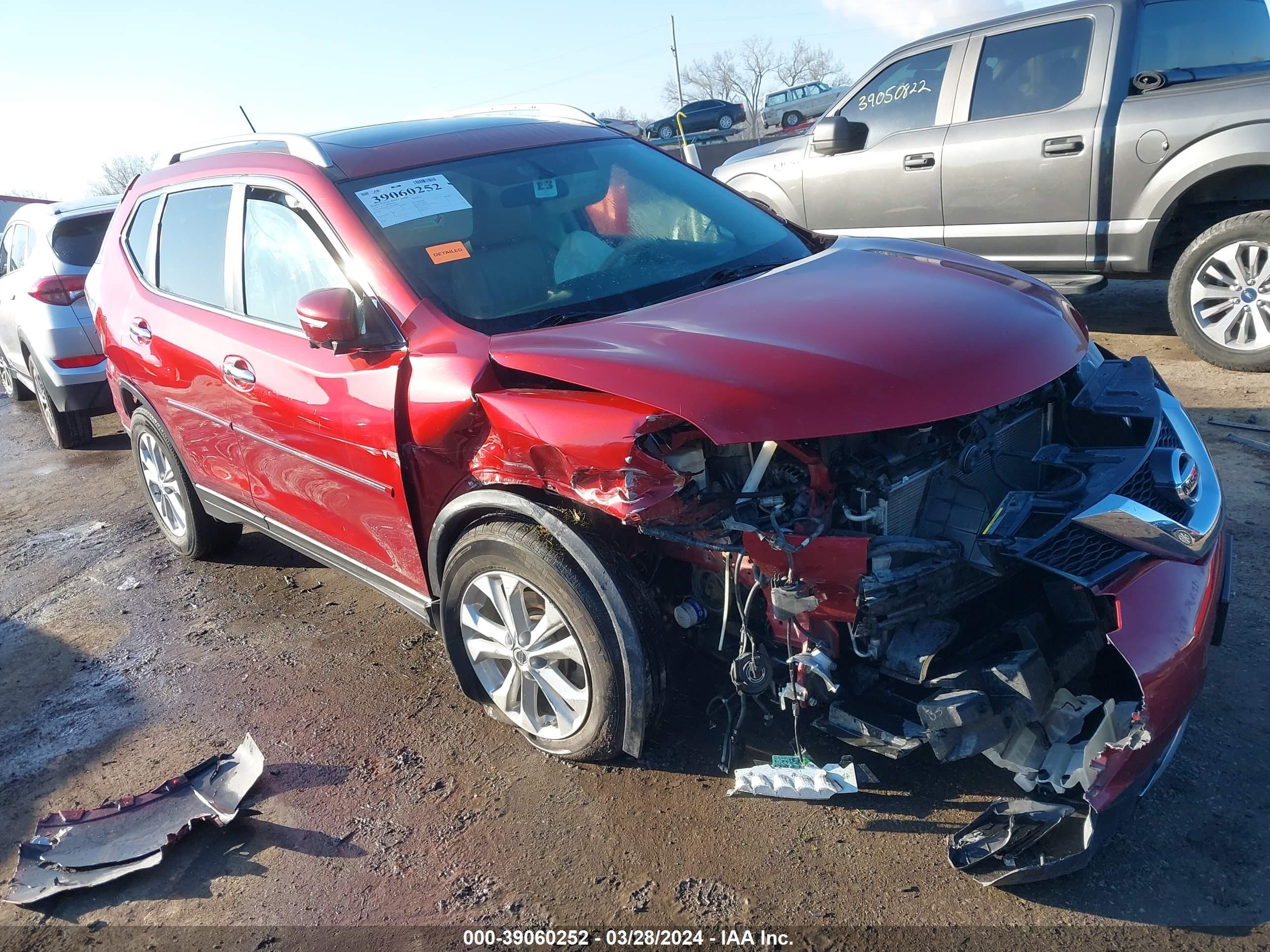 NISSAN ROGUE 2014 5n1at2mvxec808807