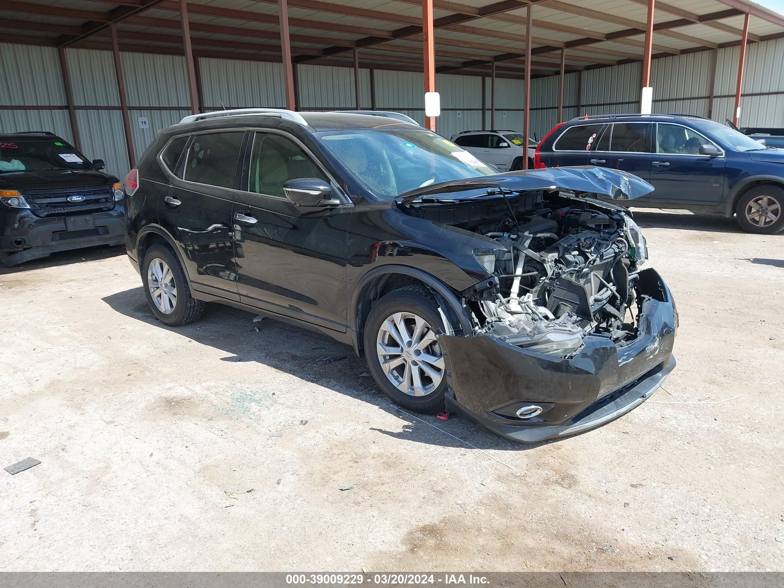 NISSAN ROGUE 2015 5n1at2mvxfc752255