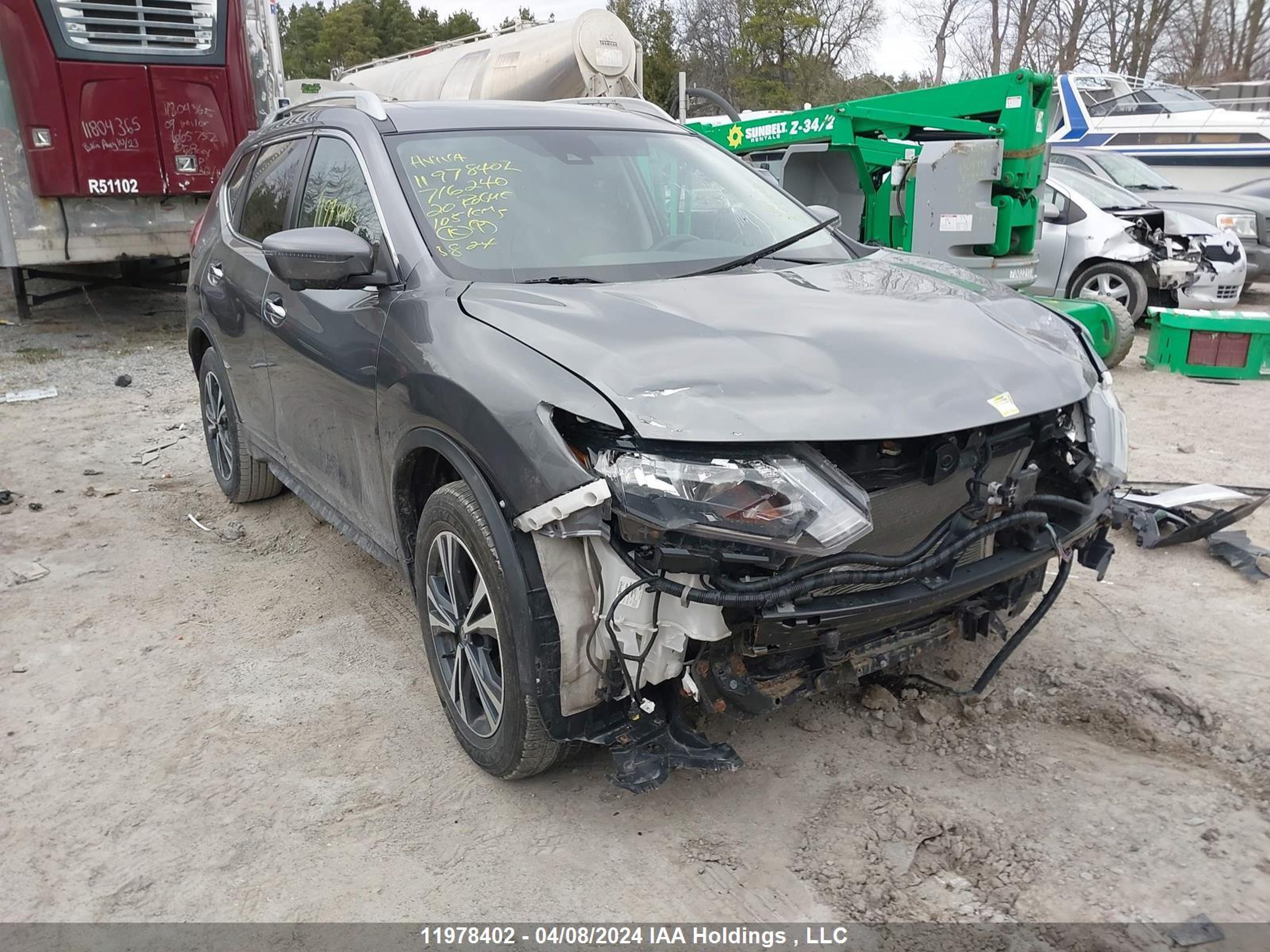 NISSAN ROGUE 2020 5n1at2mvxlc716240