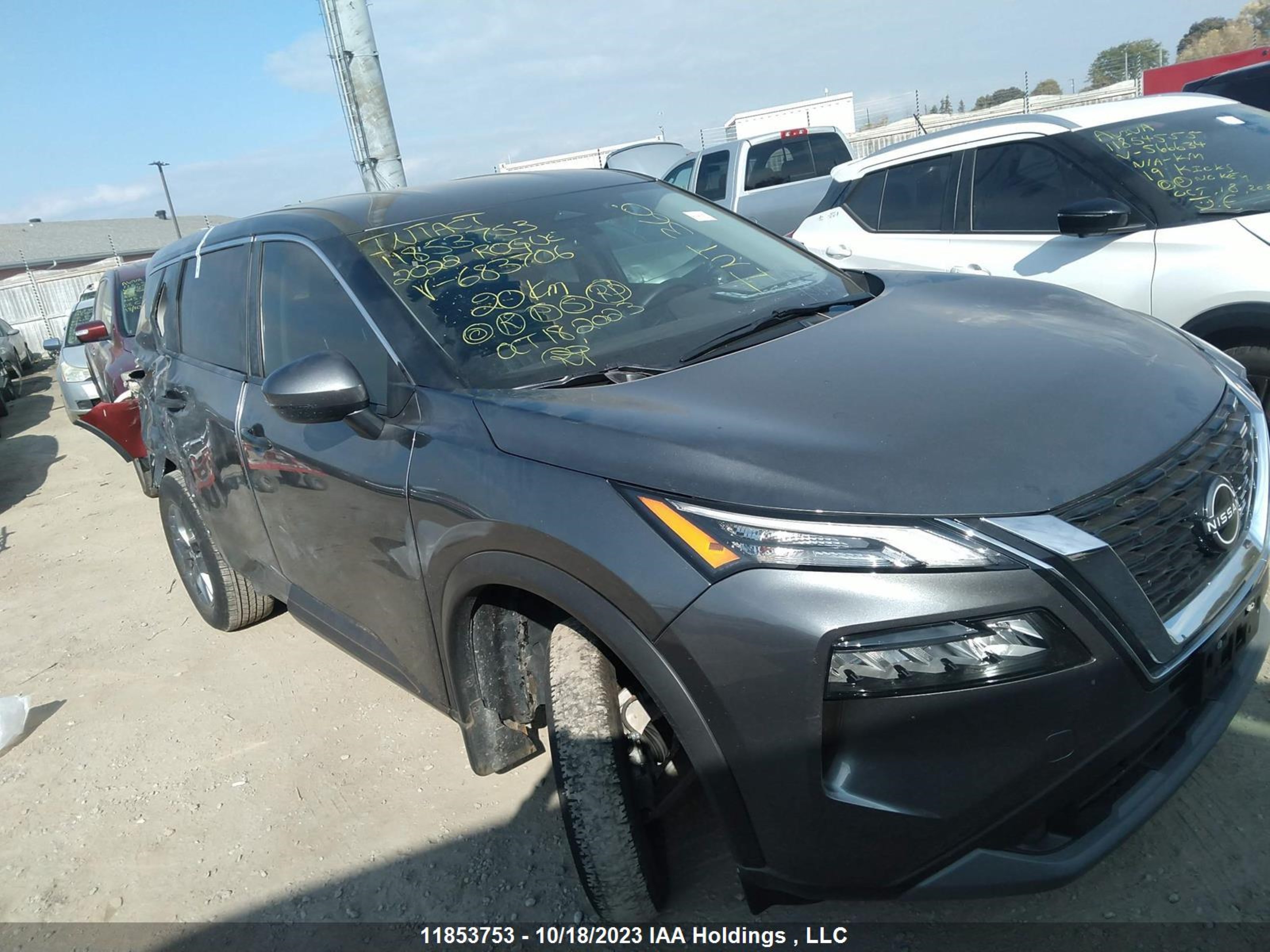 NISSAN ROGUE 2022 5n1at3aa3nc683706