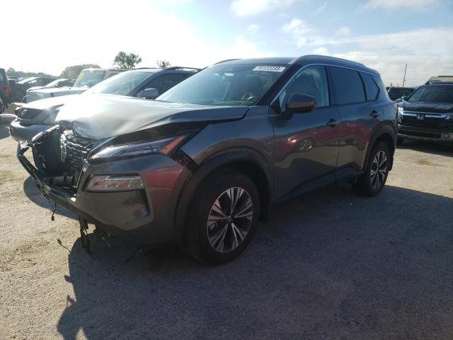 NISSAN ROGUE SV 2021 5n1at3ba1mc692210