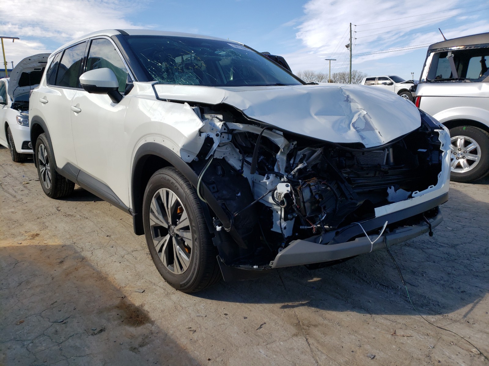 NISSAN ROGUE SV 2021 5n1at3ba2mc673004