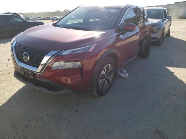 NISSAN ROGUE SV 2021 5n1at3ba2mc746193